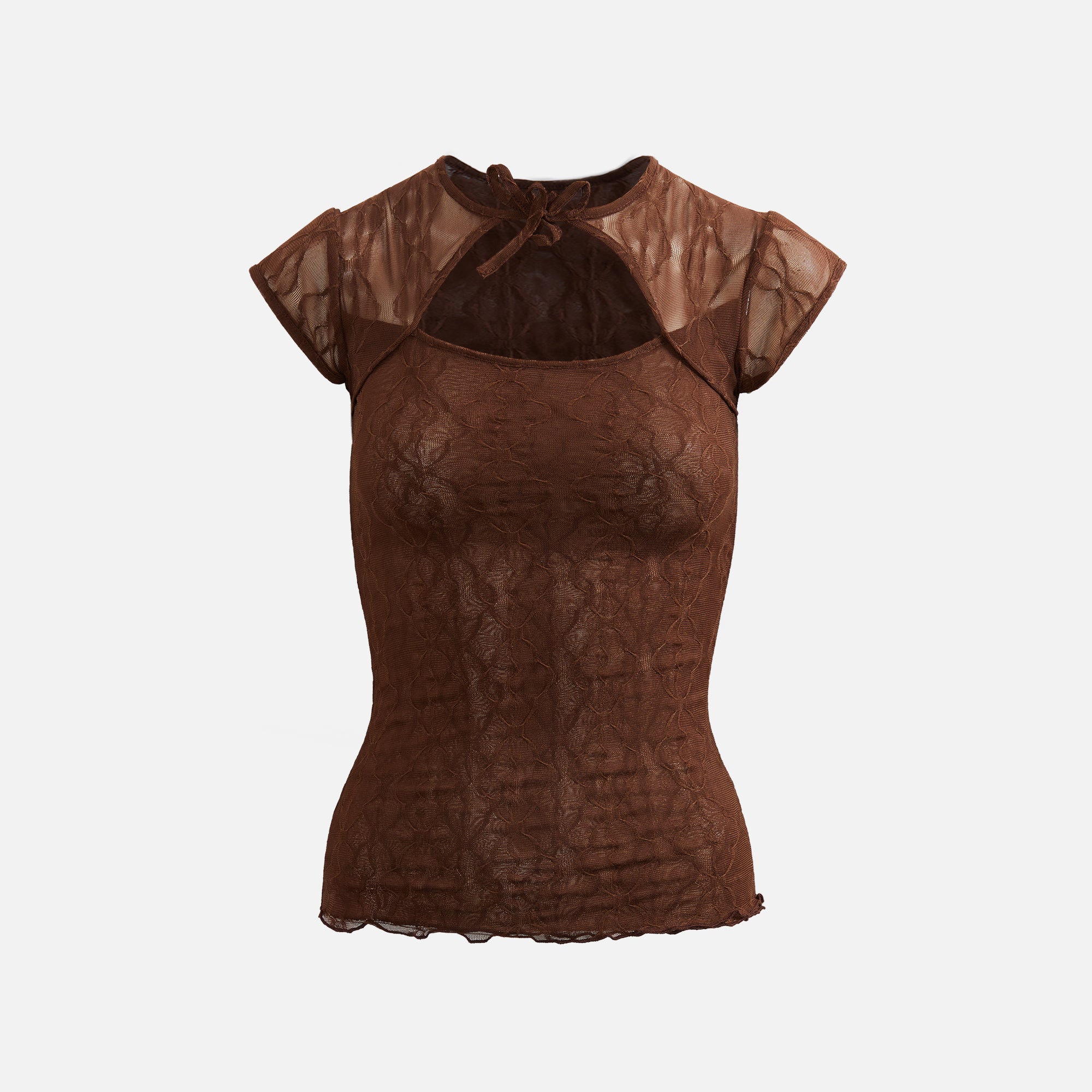 Mariposa Lace Bow Tee