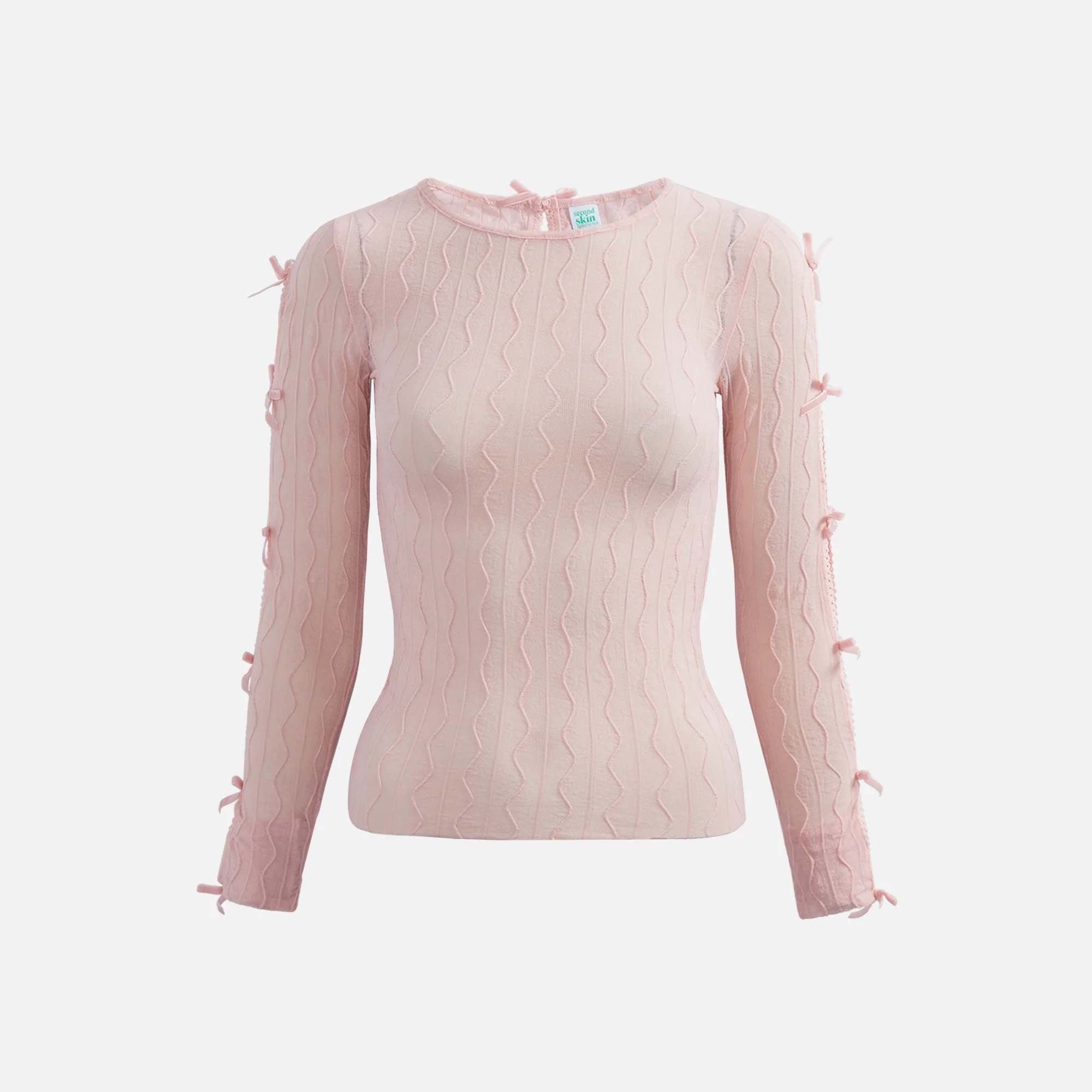 Ross Bow Mockneck Top