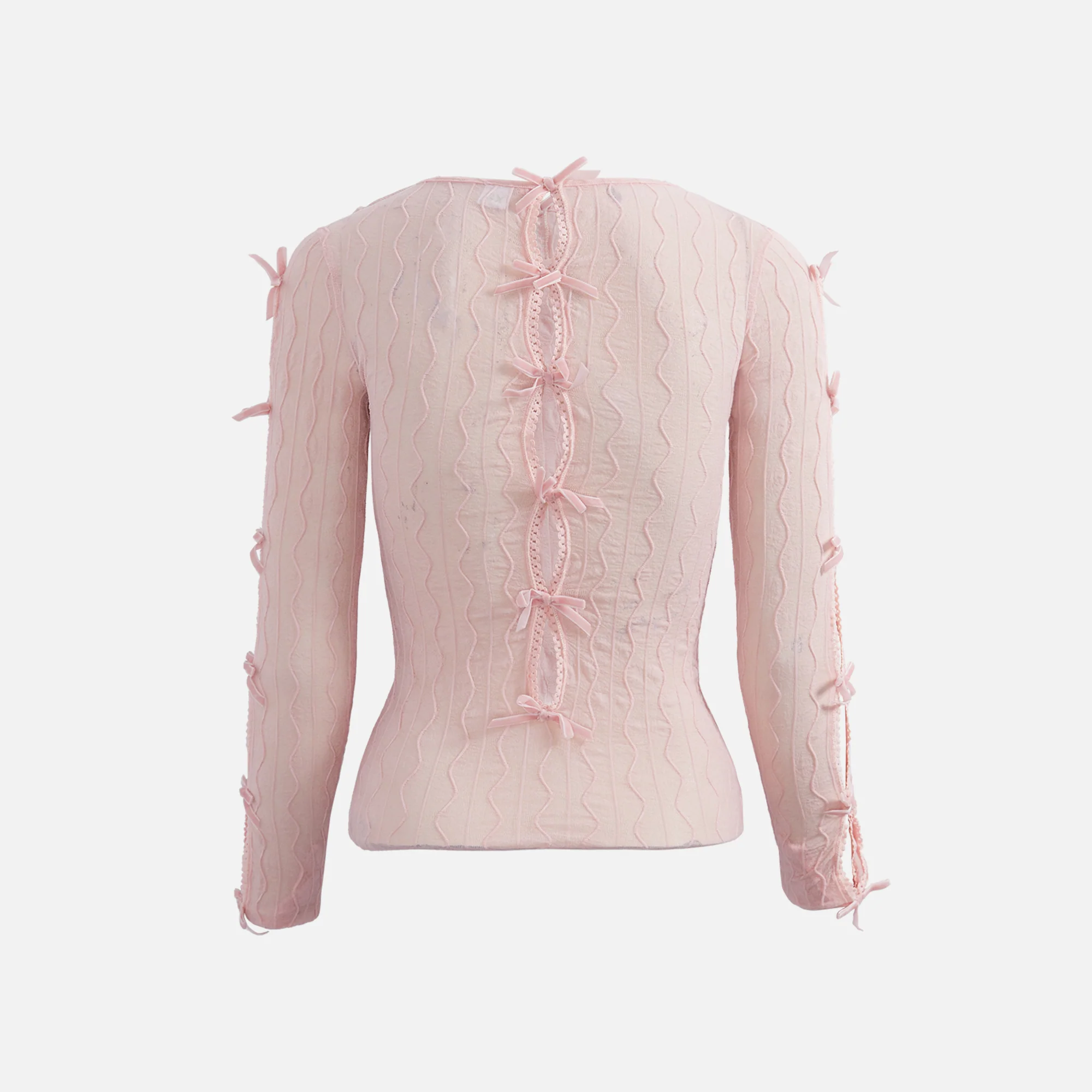 Ross Bow Mockneck Top