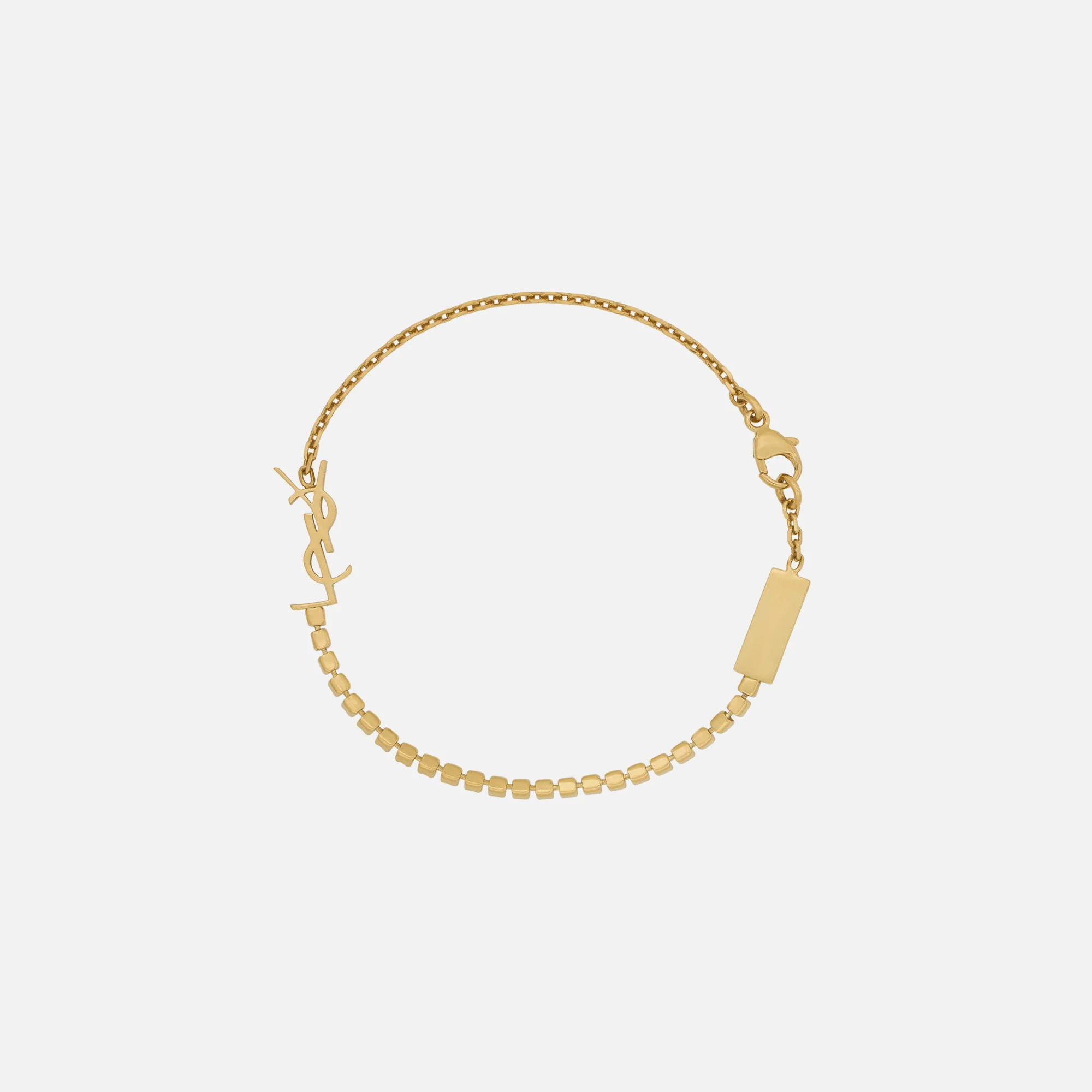 Monogram Bracelet with Crystals