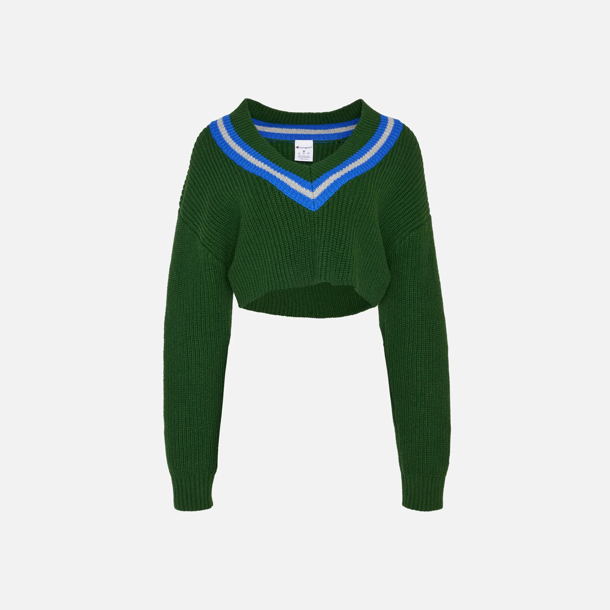 x Champion Crop Rib Knit Pullover