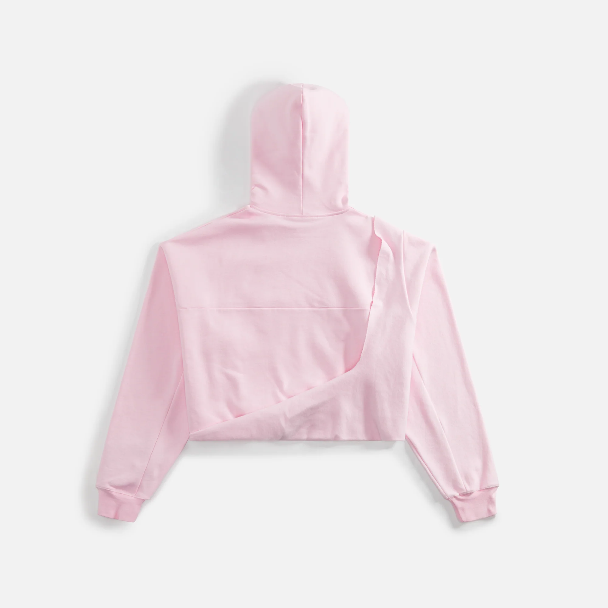 Otto Cropped Drape Hoodie
