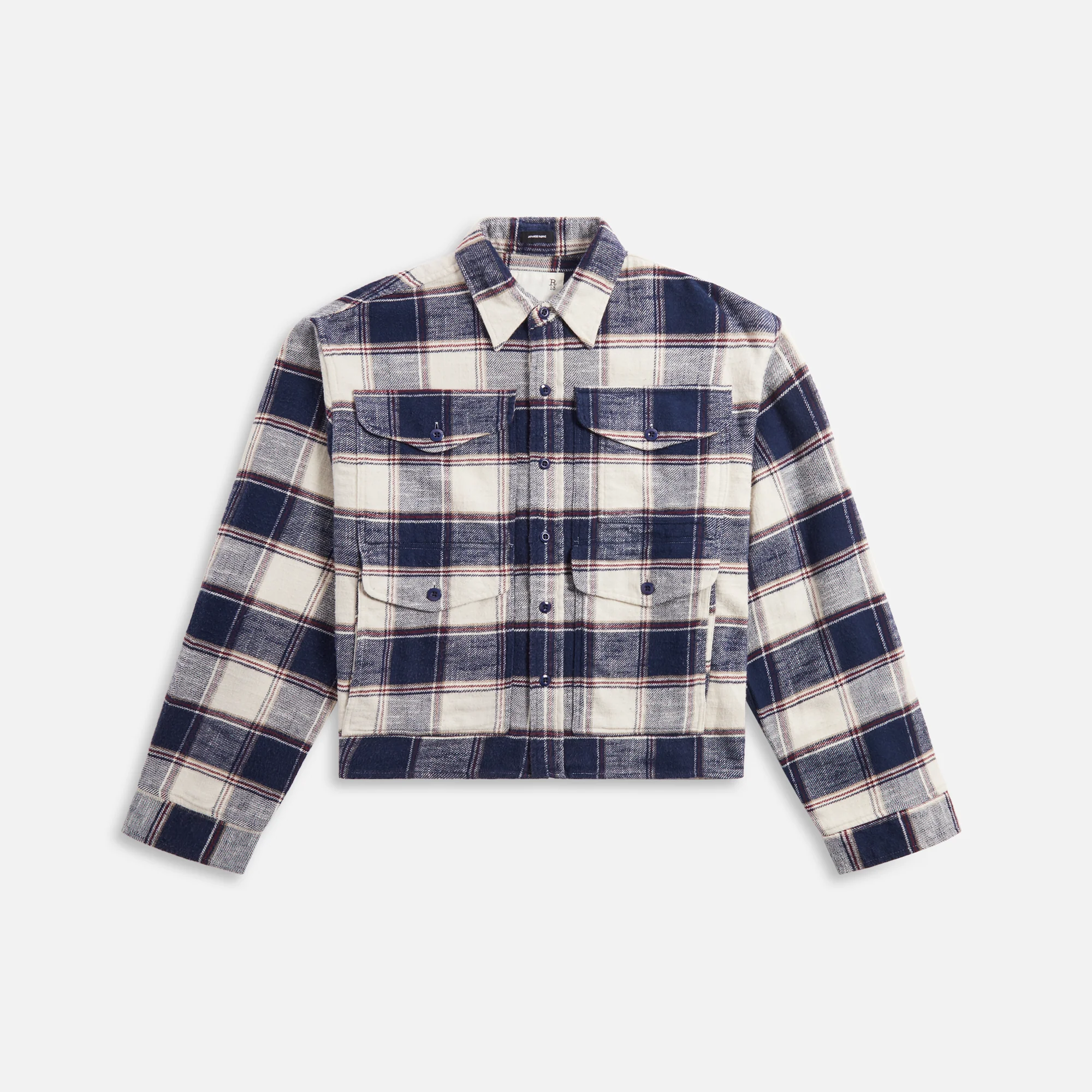 Cropped Multipocket Overshirt