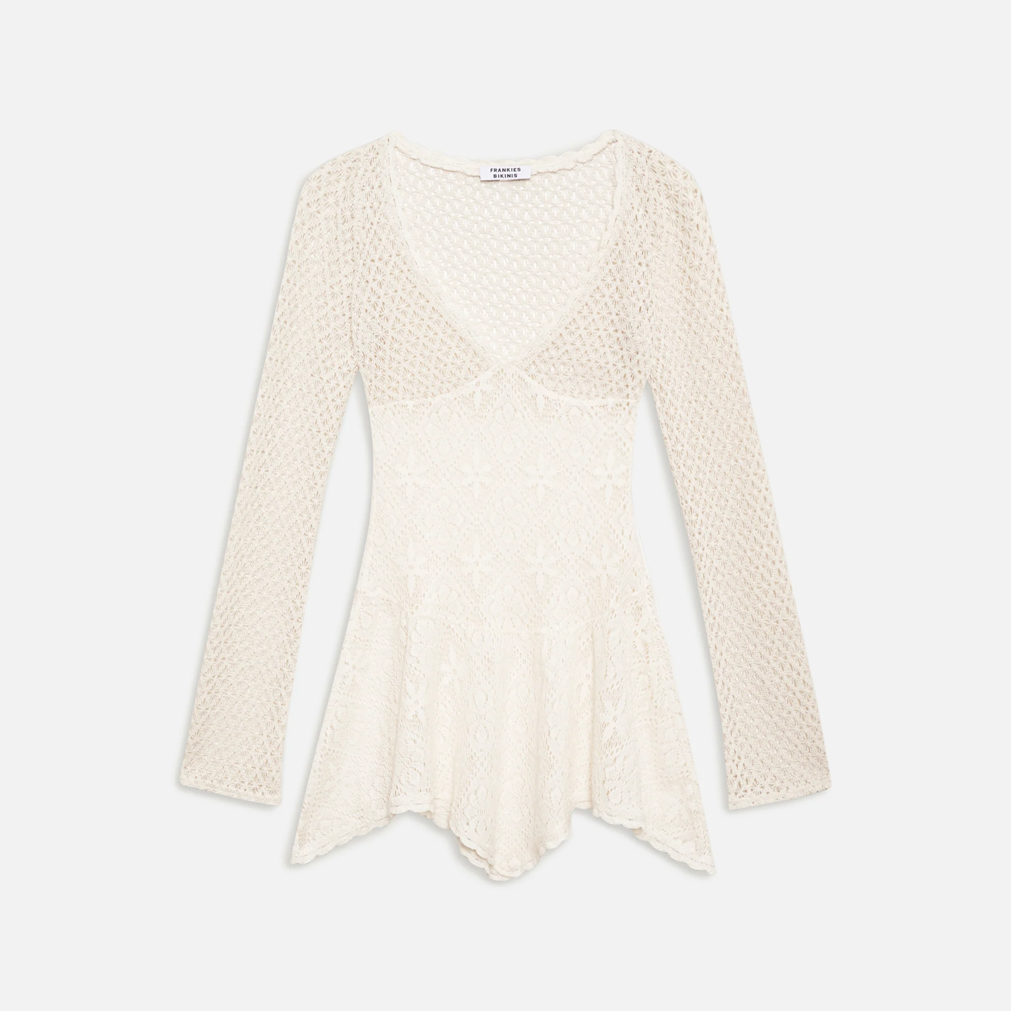 Belle Crochet Mini Dress