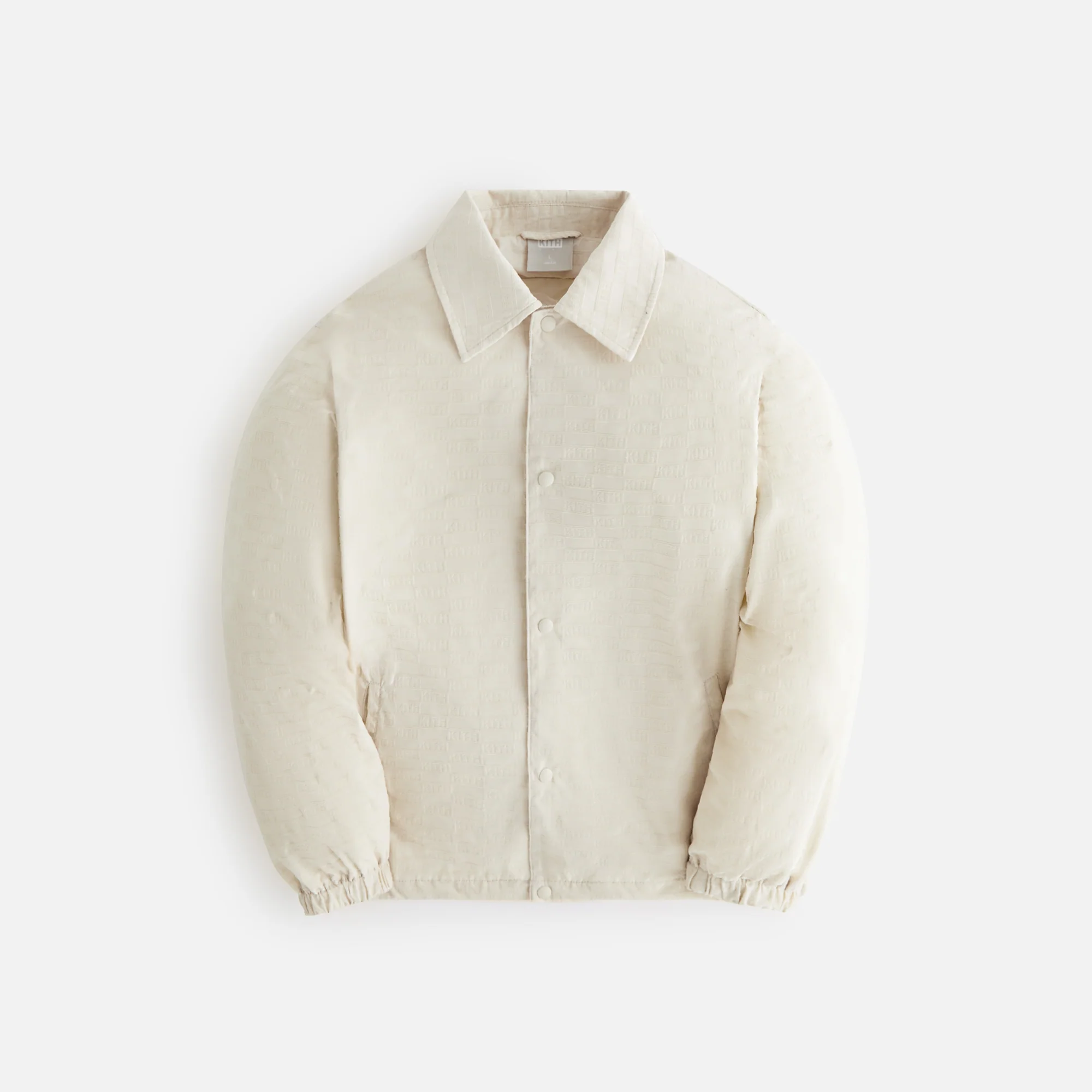 Kith Kids Flocked Monogram Coaches Jacket