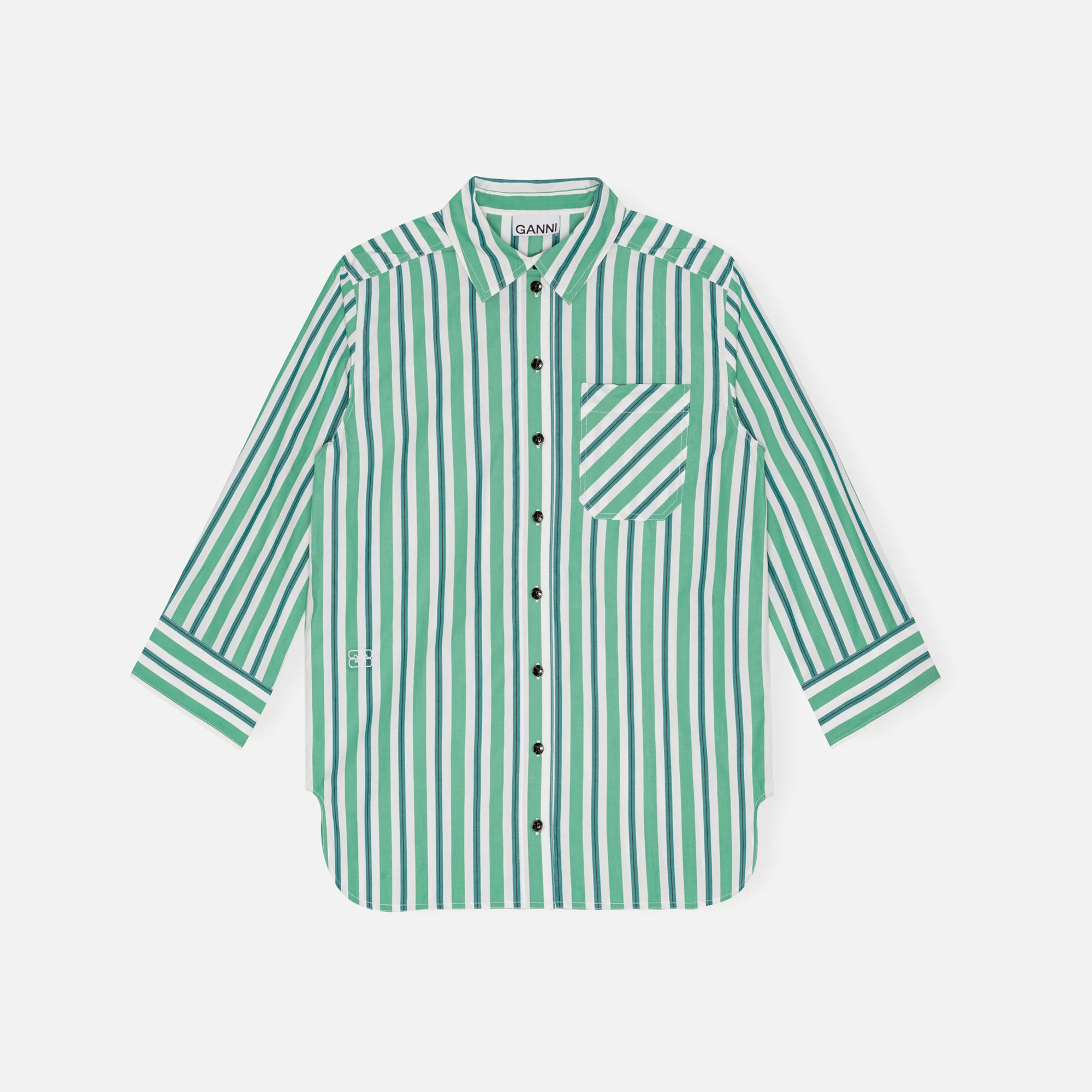 Stripe Cotton Shirt
