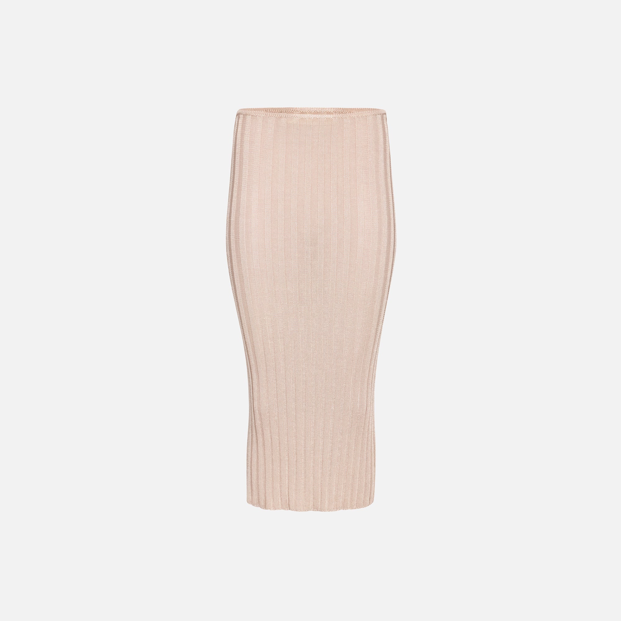 Slinky Rib Knit Skirt