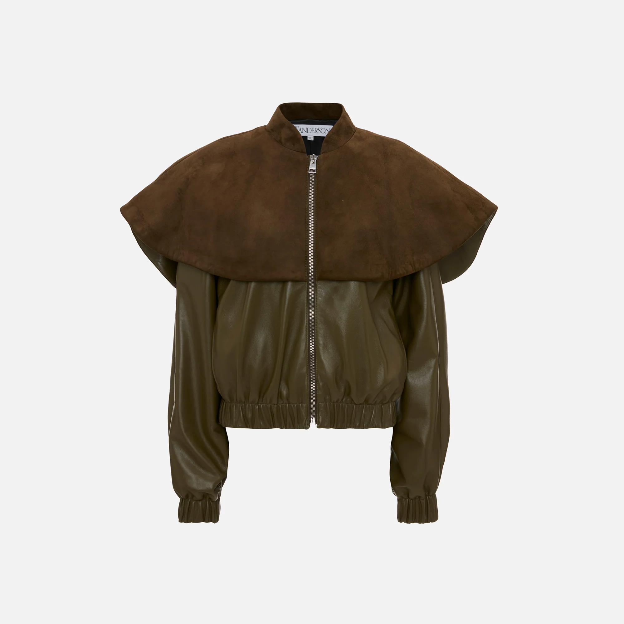 Oversized Collar Bomber Jacket