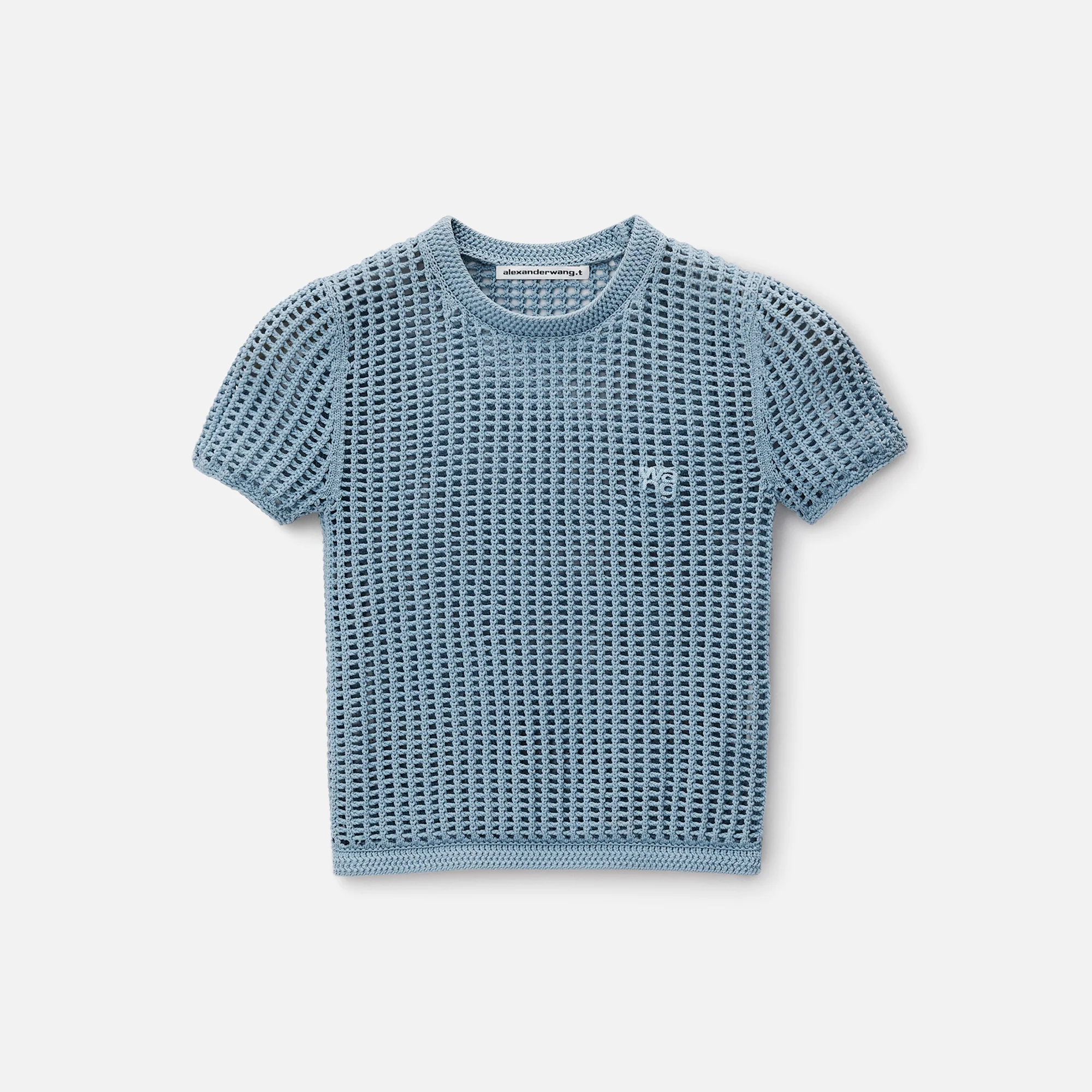 Cropped Knit Tee