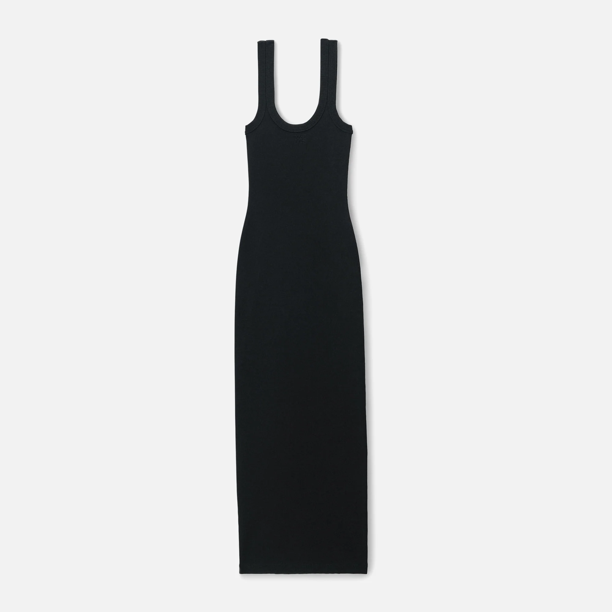 Maxi Tank Dress with Embossed Logo