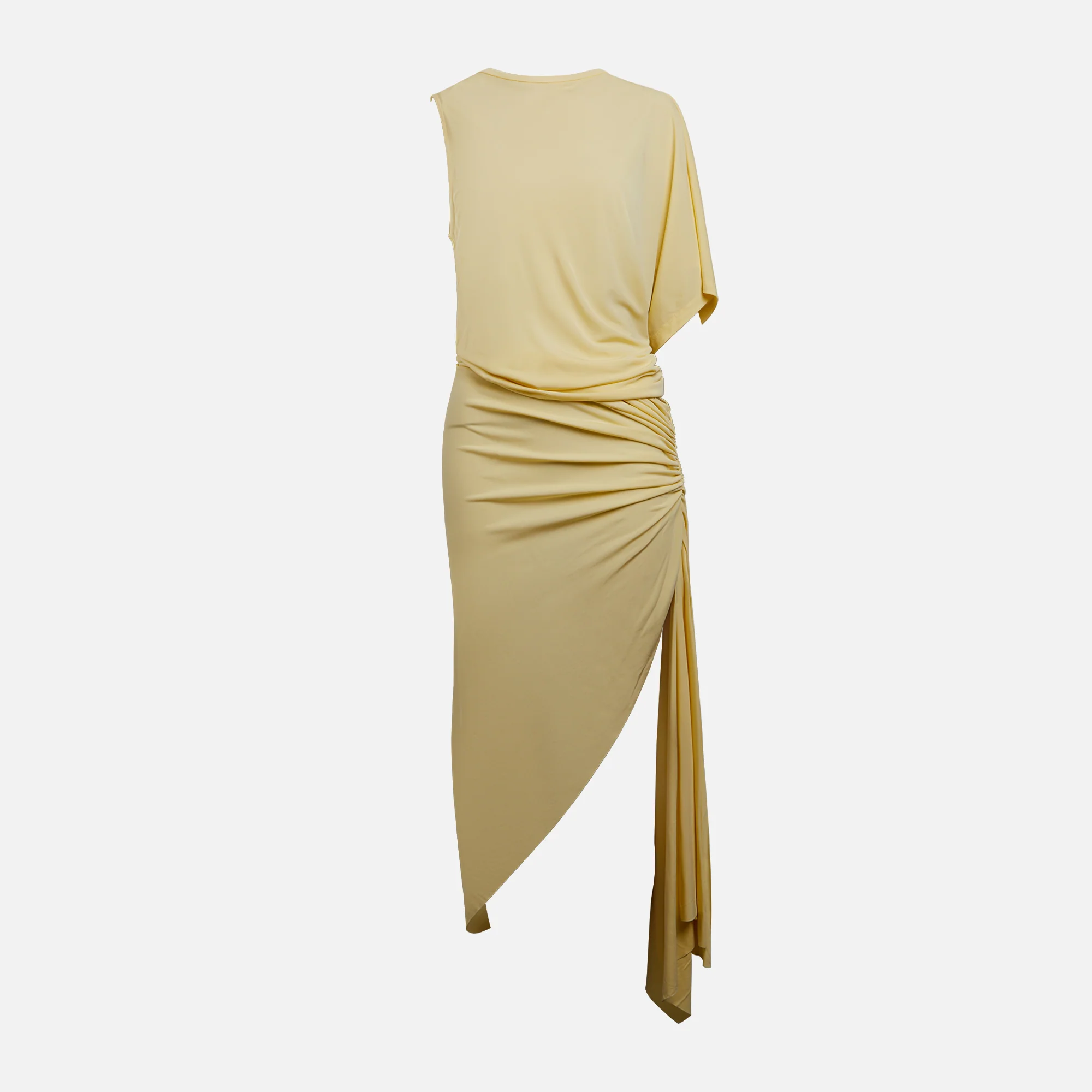 Monstera Cut Wrap Dress
