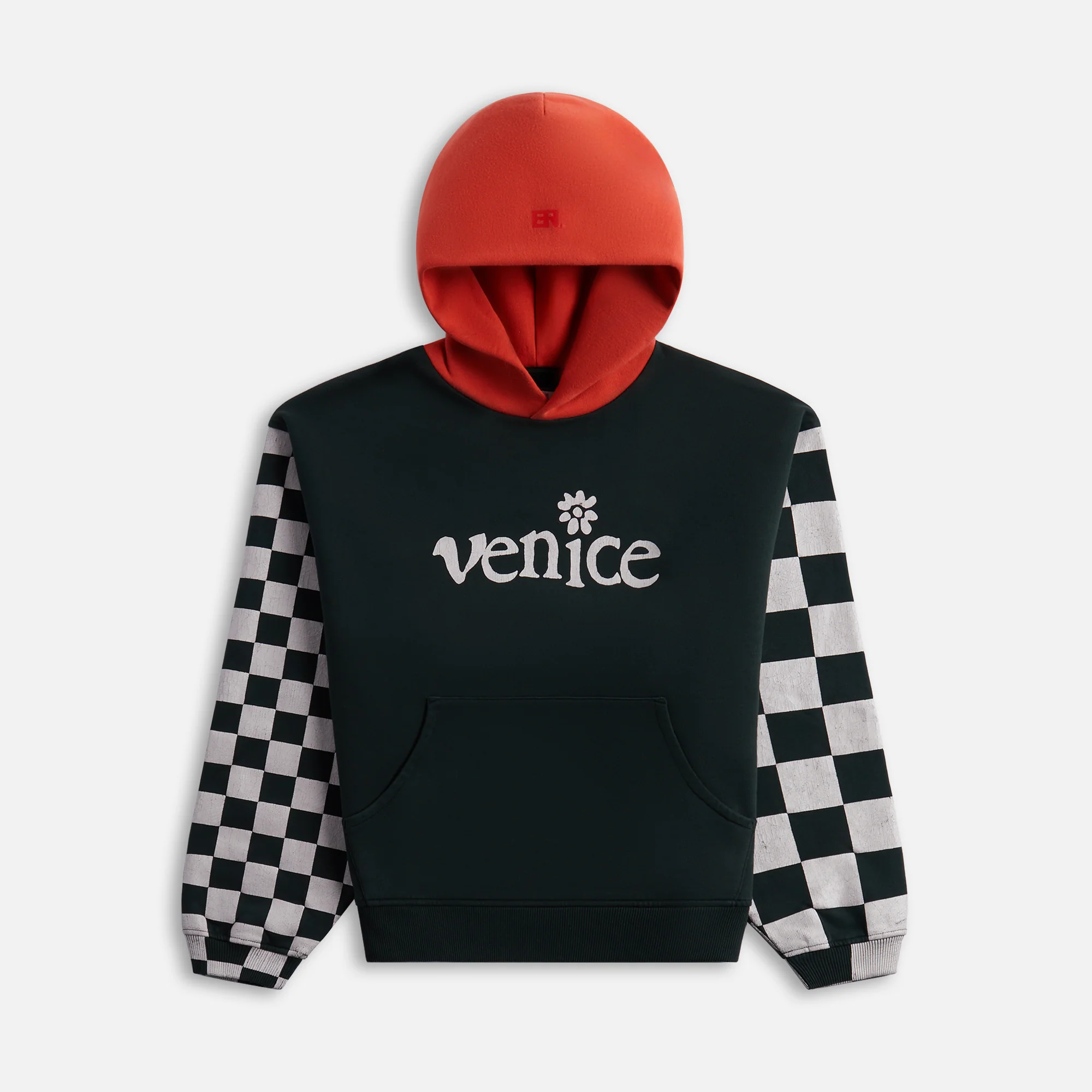 Venice Checker Sleeve Hoodie