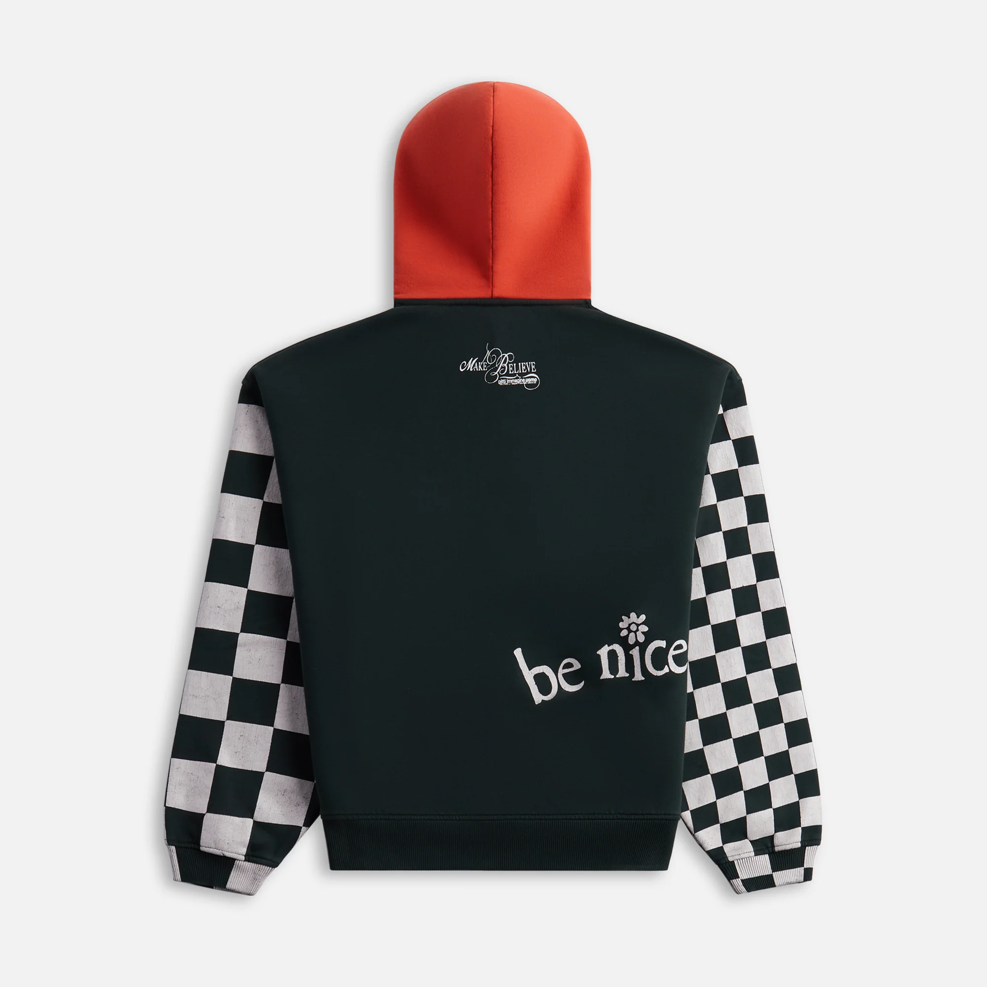 Venice Checker Sleeve Hoodie
