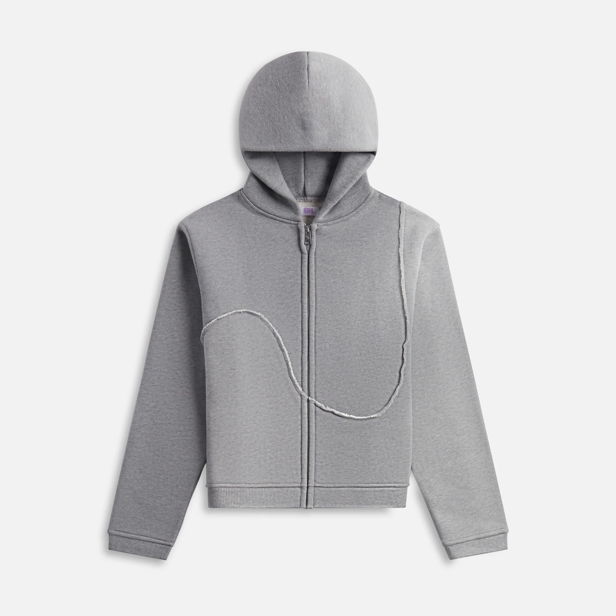 Swirl Zipped Hoodie