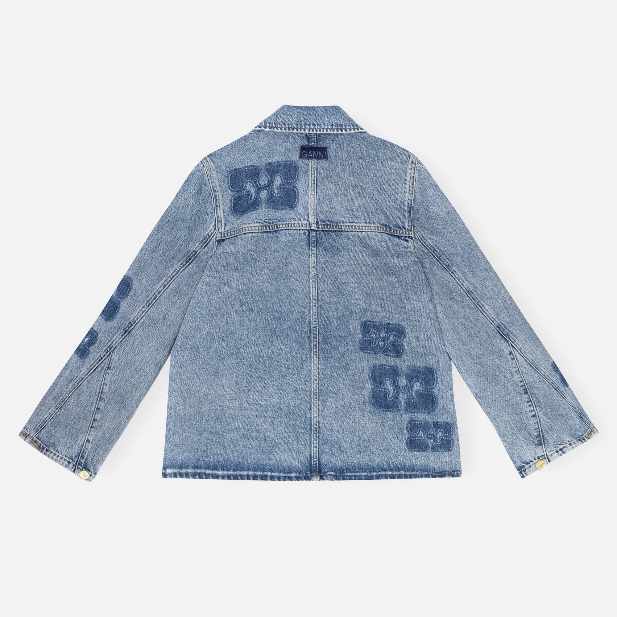 Patch Denim Jacket
