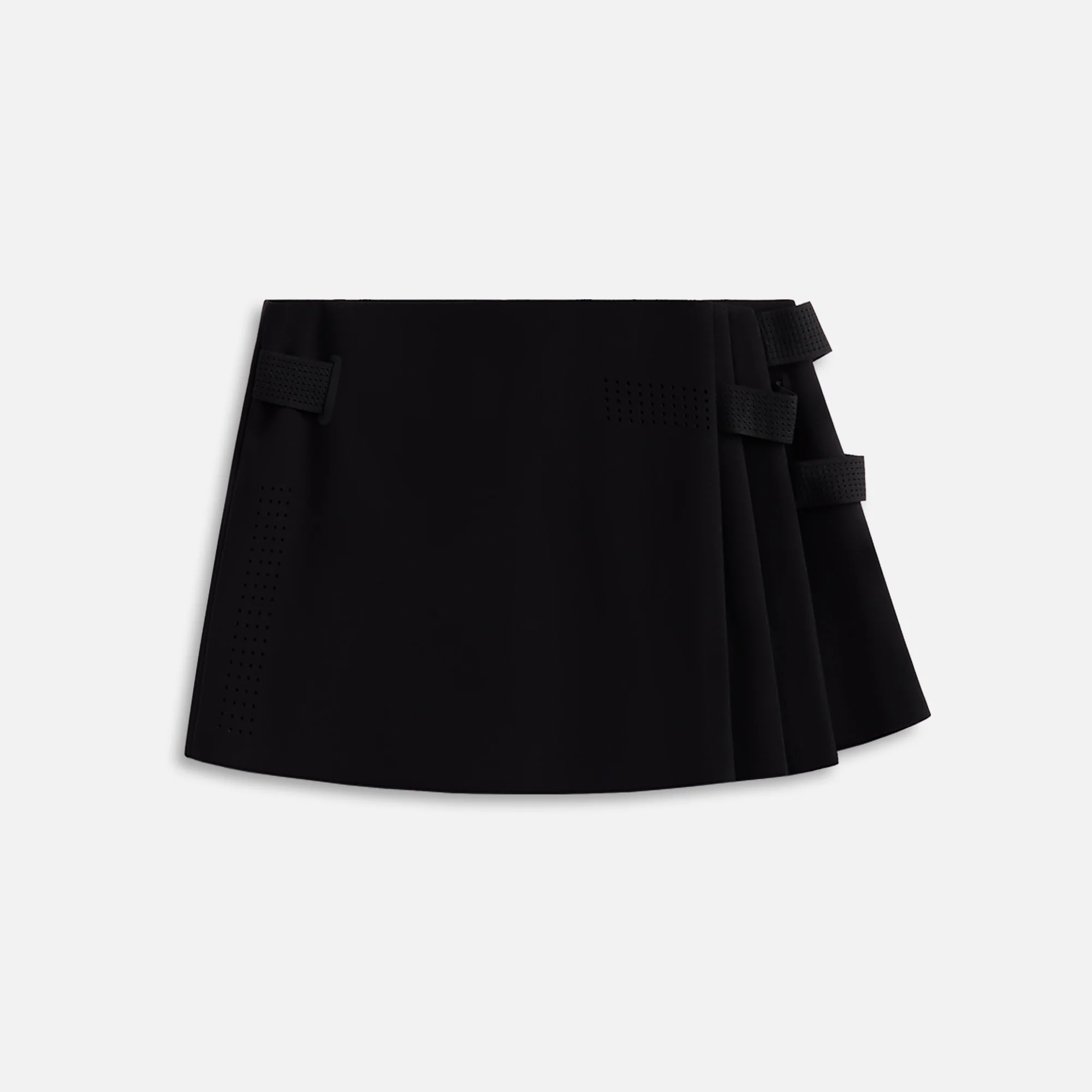 Pleated Wrap Skirt