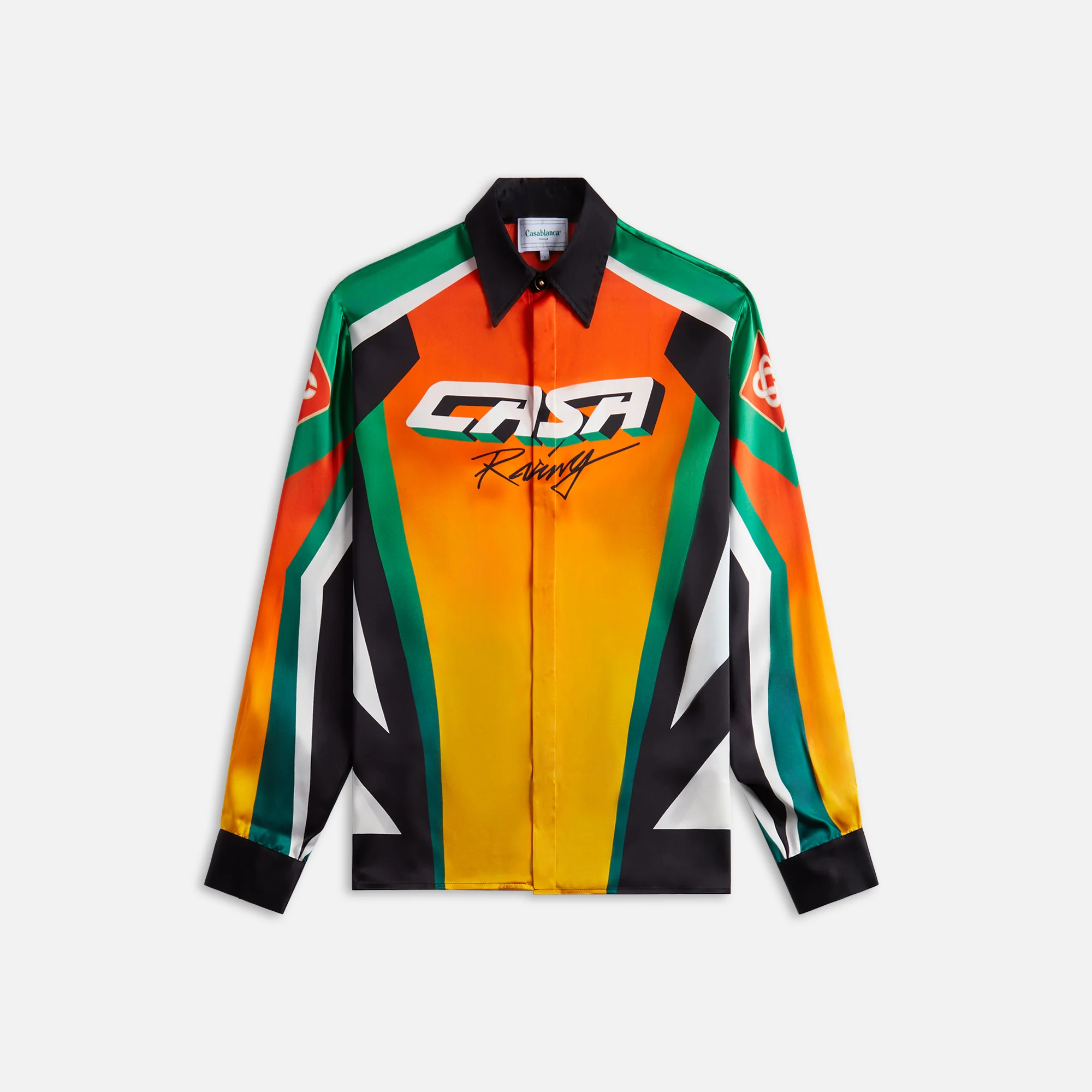 Casa Moto Sport Classic Collar Long Sleeve Shirt