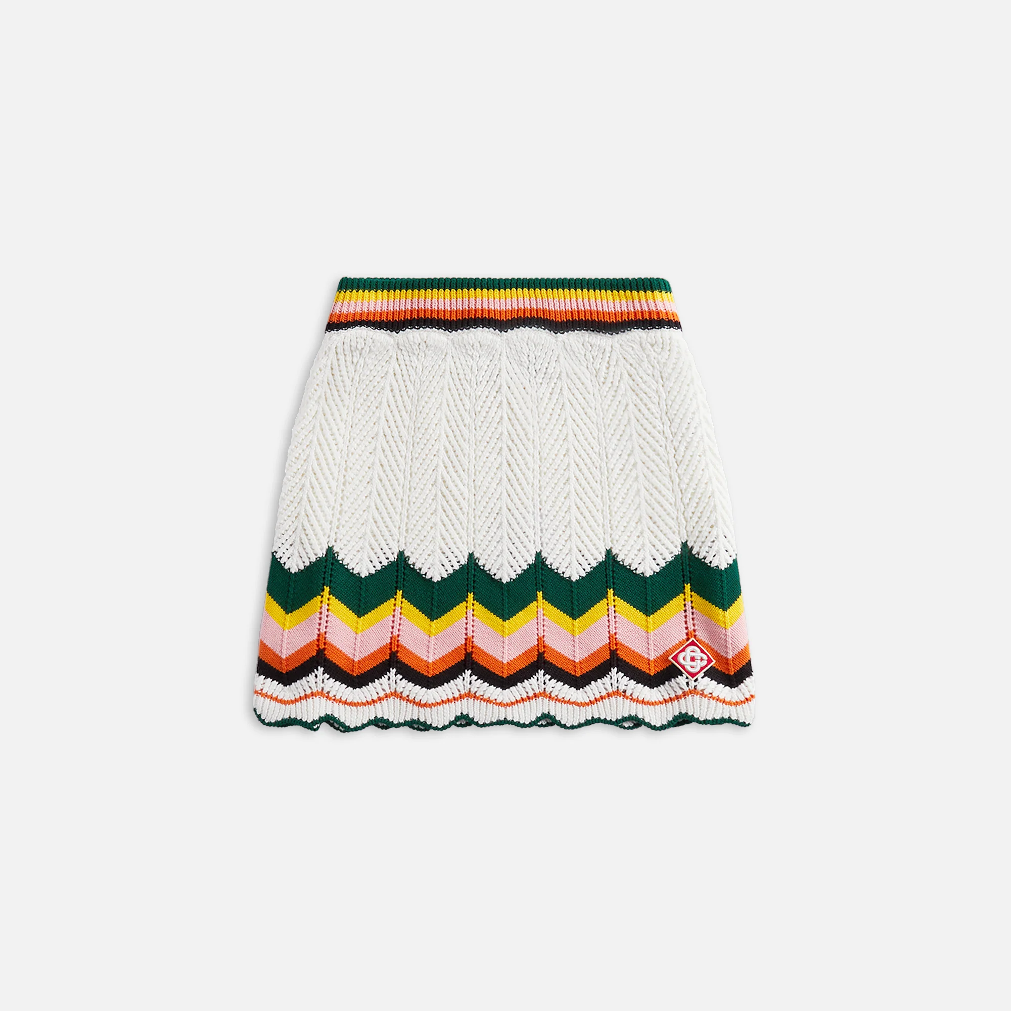 Chevron Lace Skirt