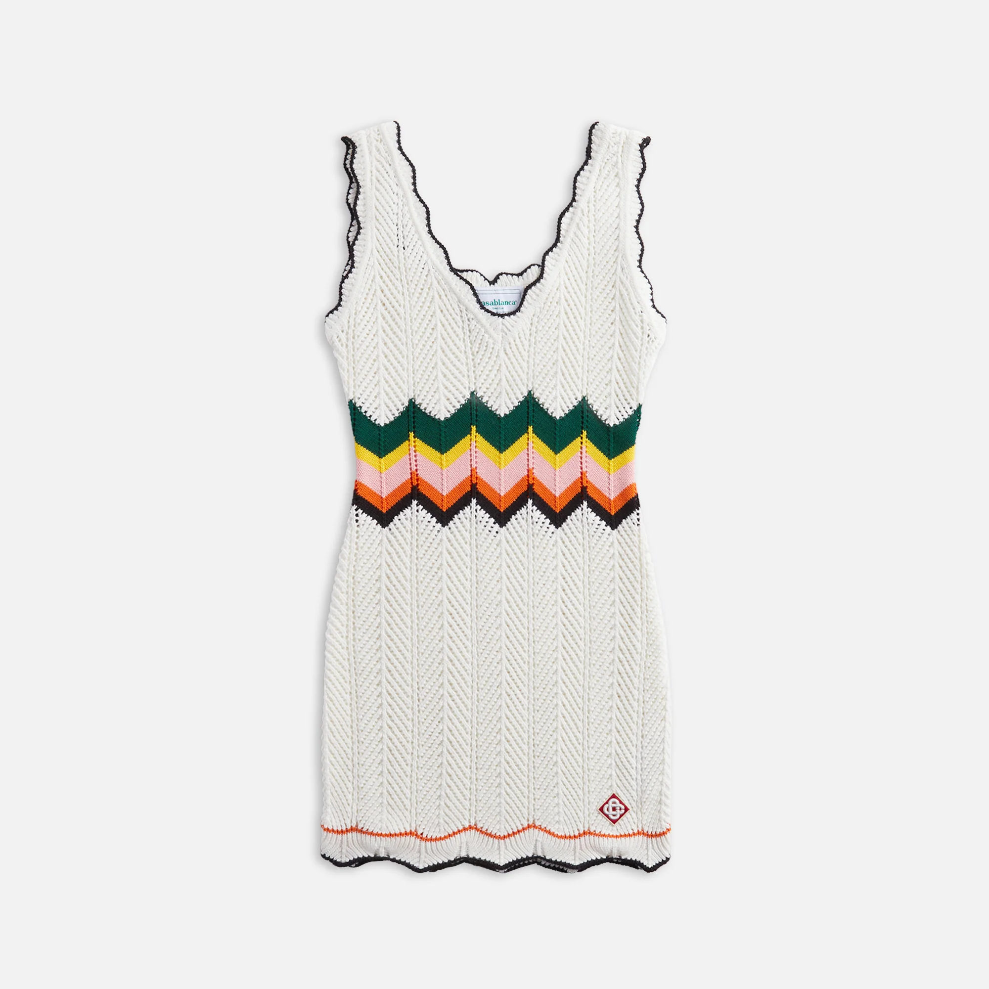 Chevron Lace Dress