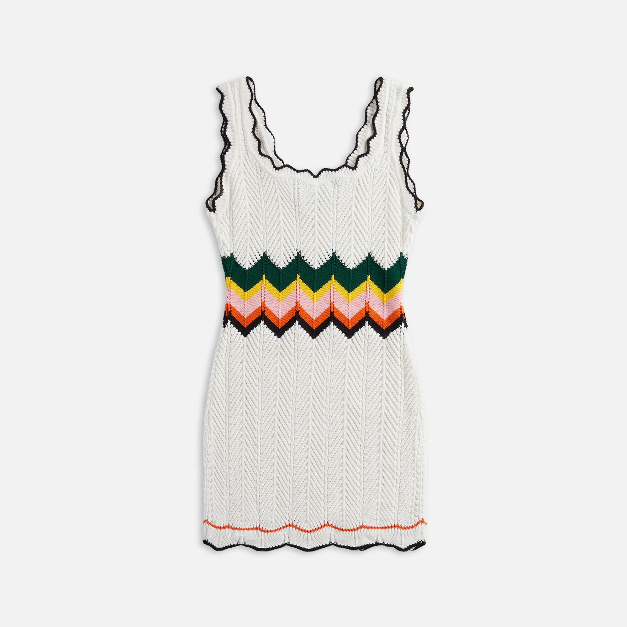Chevron Lace Dress