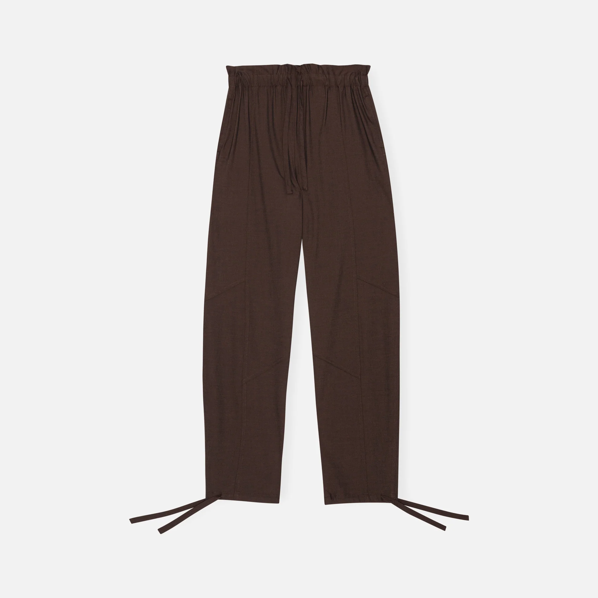 Drapey Melange Elasticated Waist Pant