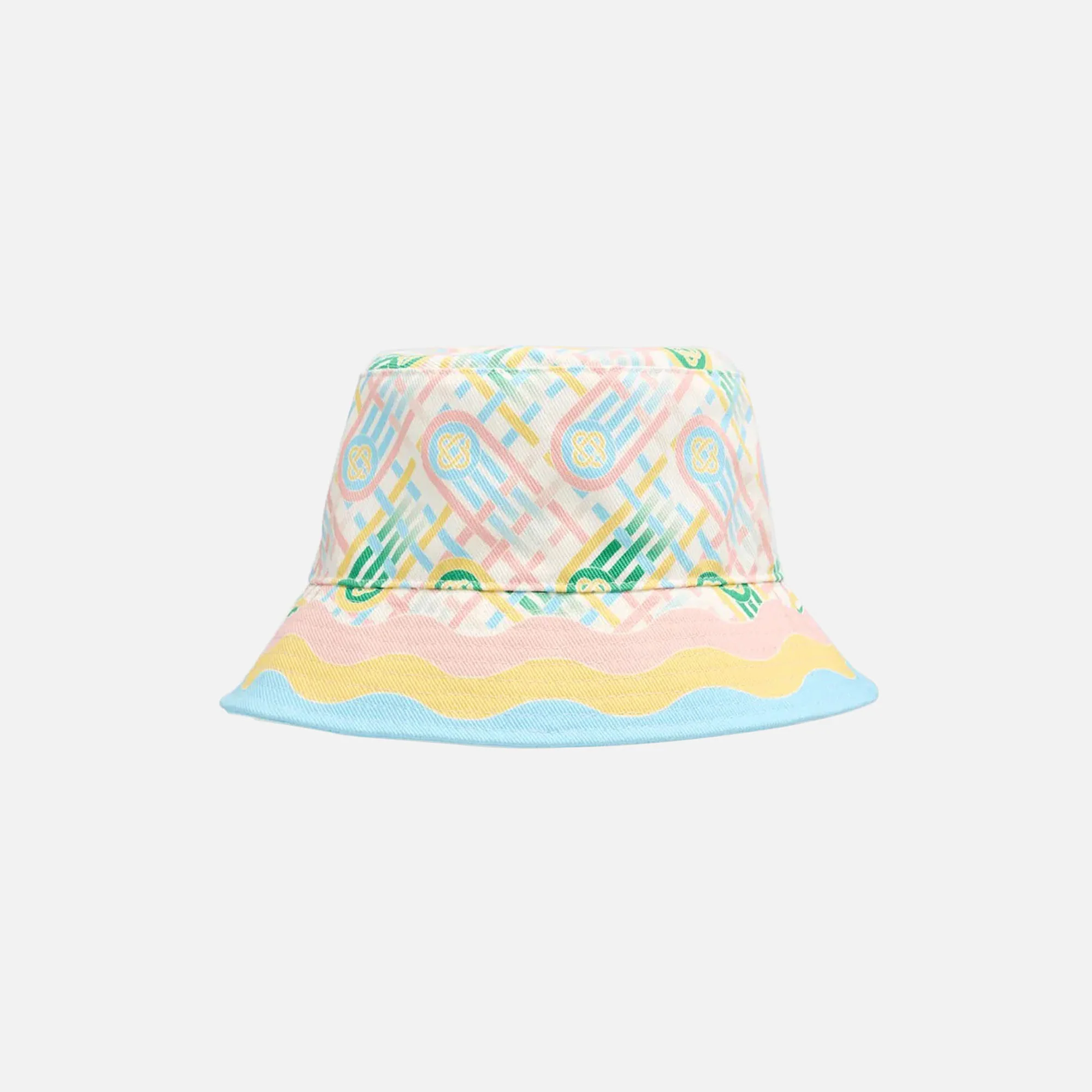 Ping Pong Printed Denim Bucket Hat