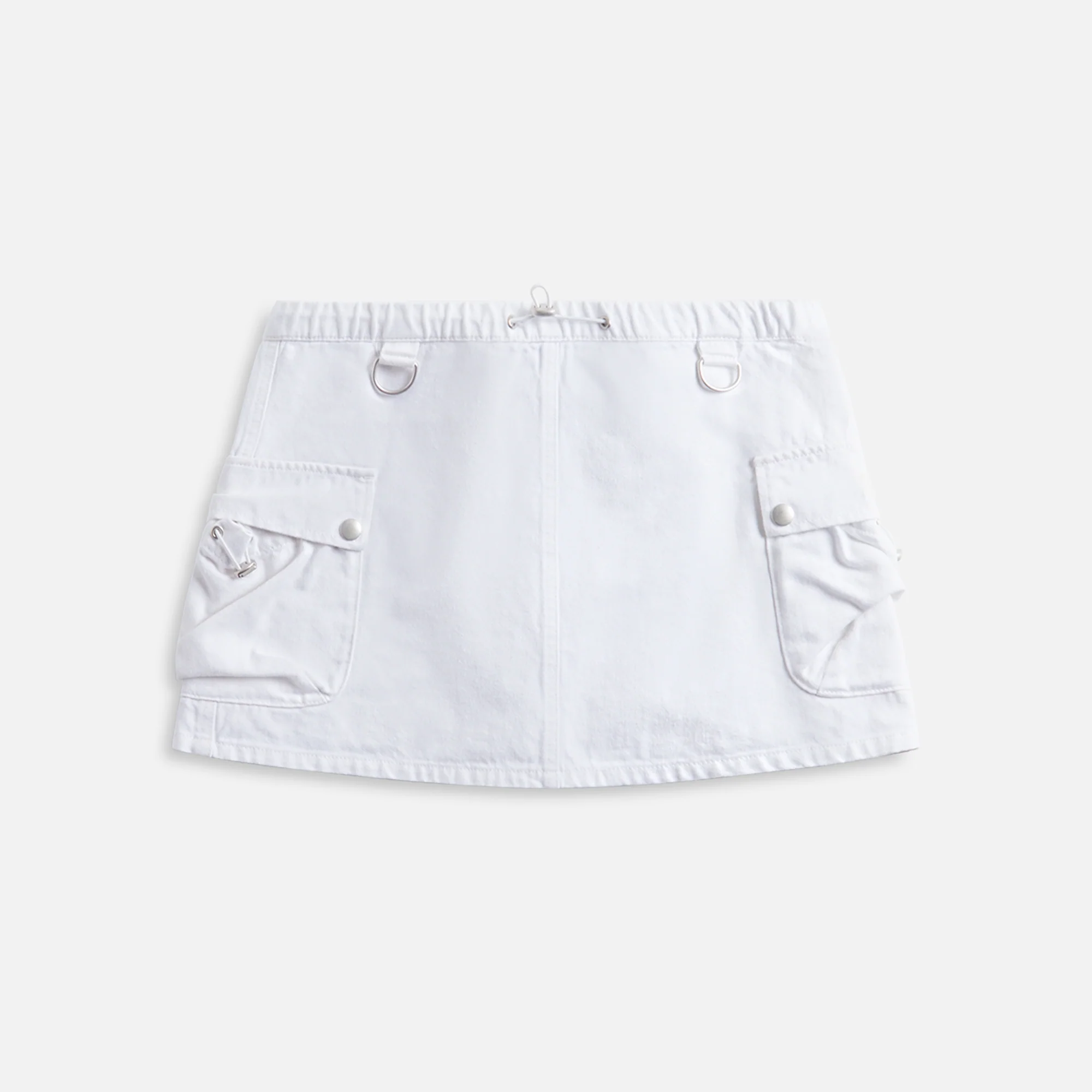 Denim Cargo Skirt