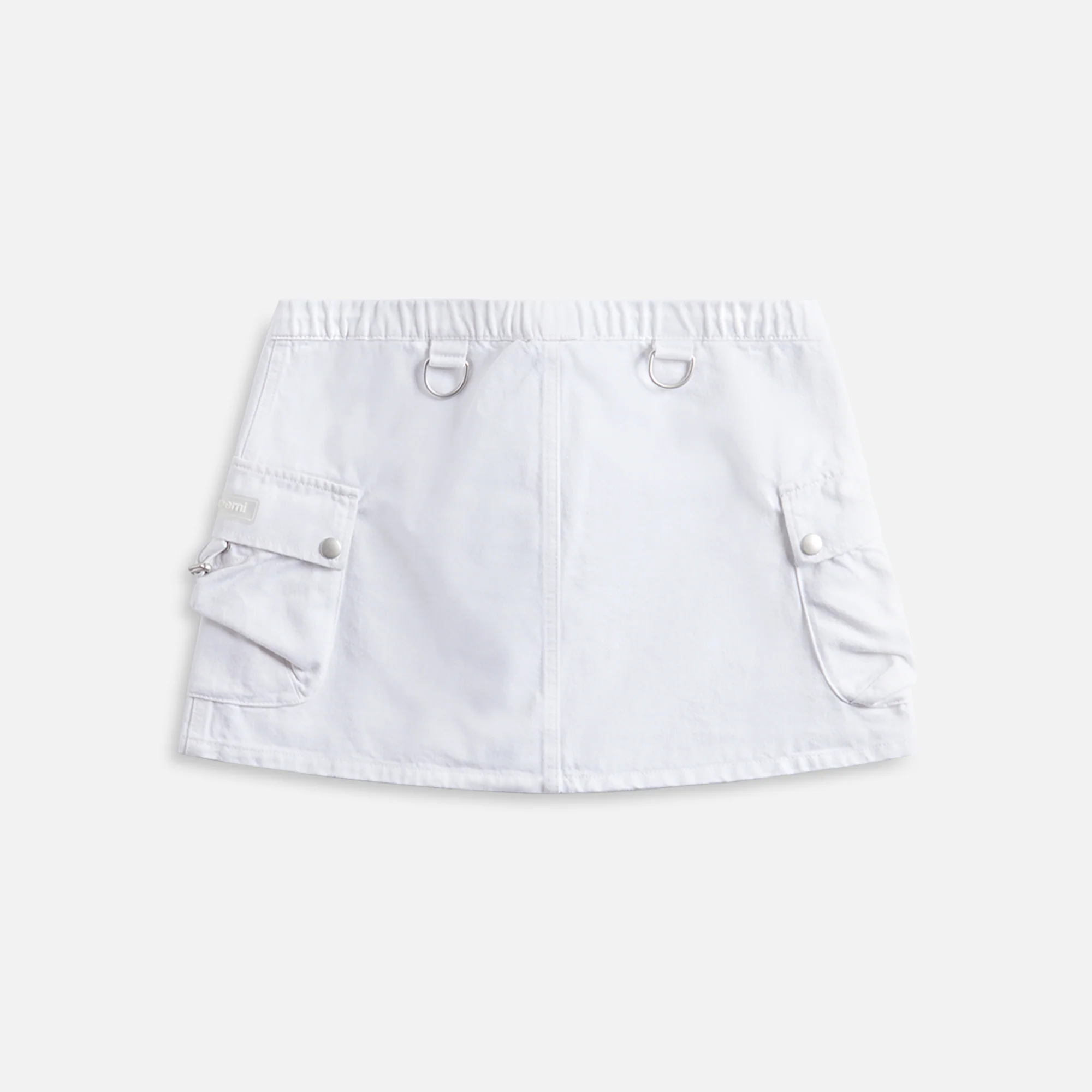 Denim Cargo Skirt