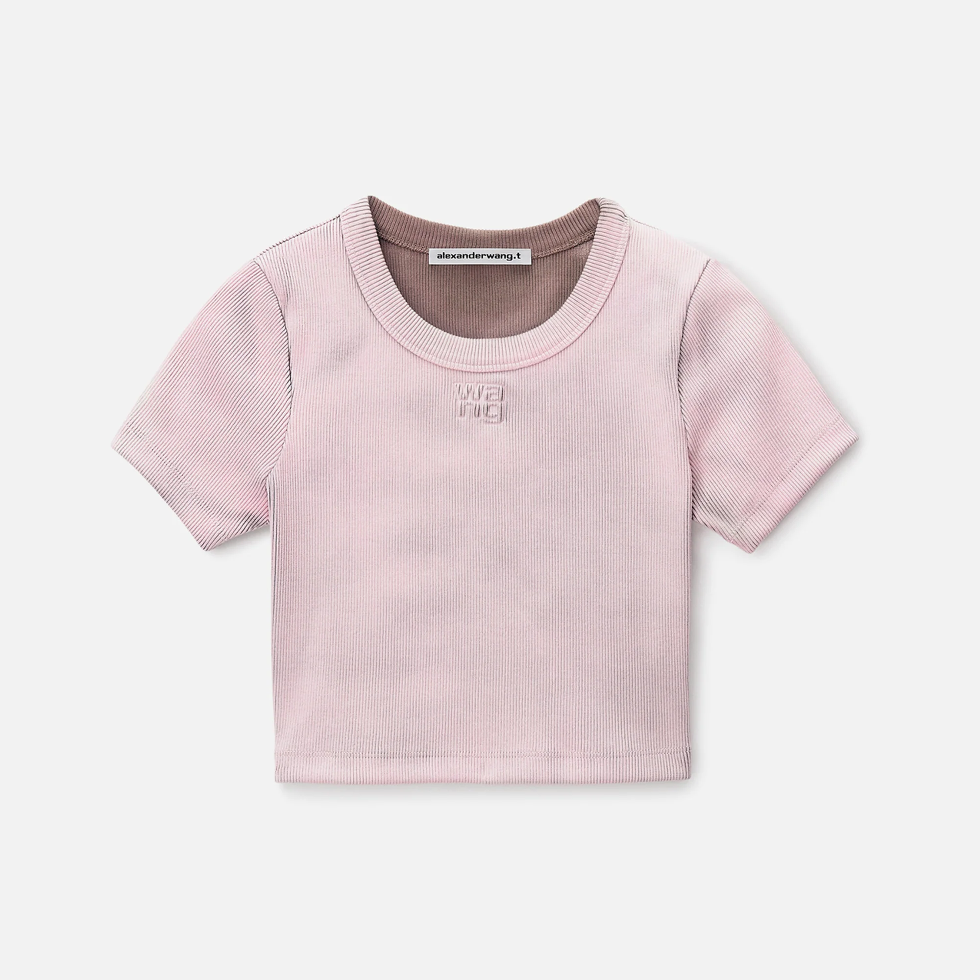 Cropped Short Sleeve Top