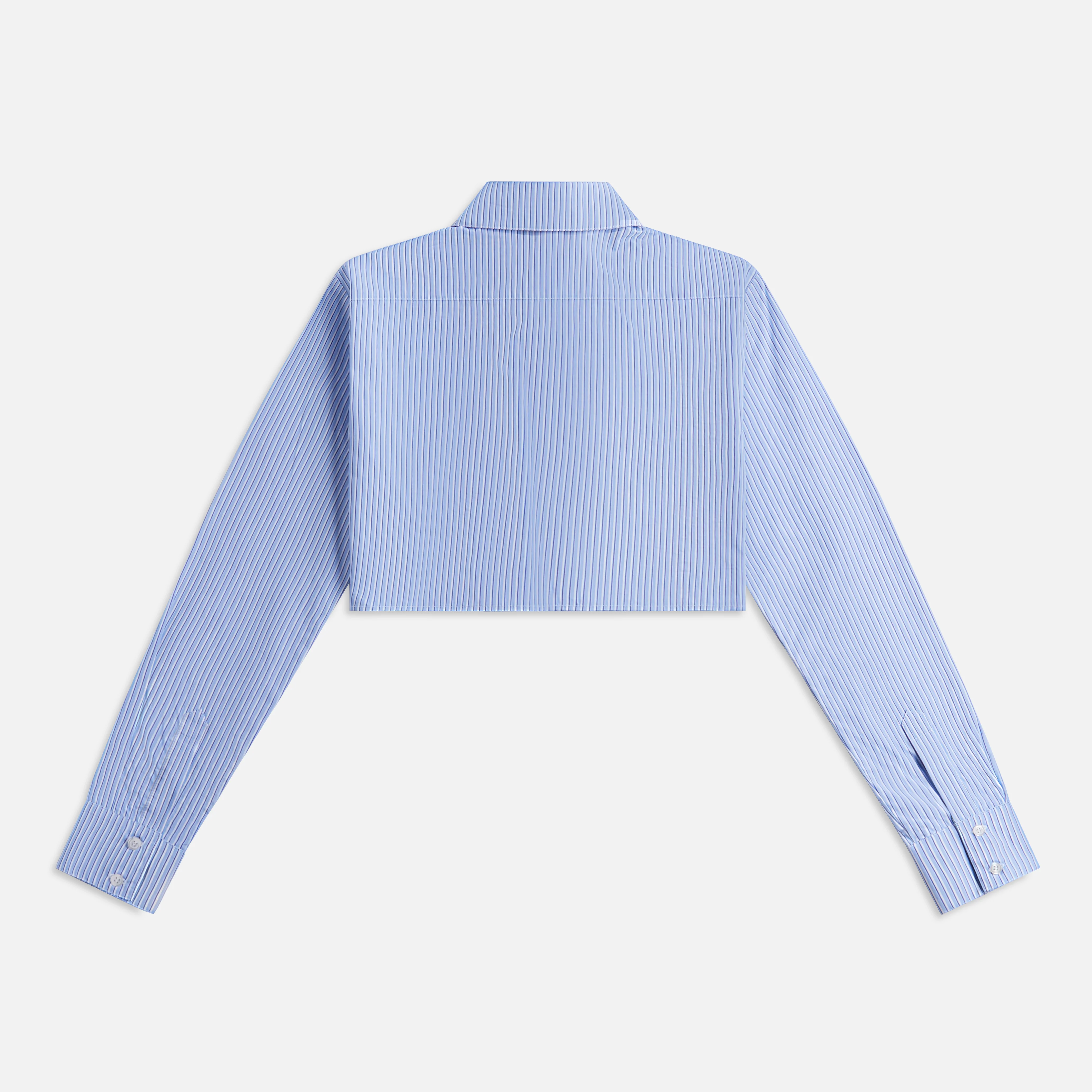 Stripped Cropped Shirt