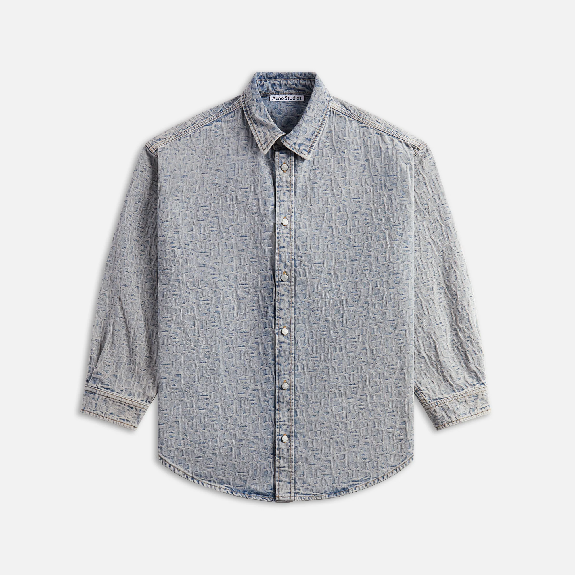 Setar Monogram Unisex Denim Shirt