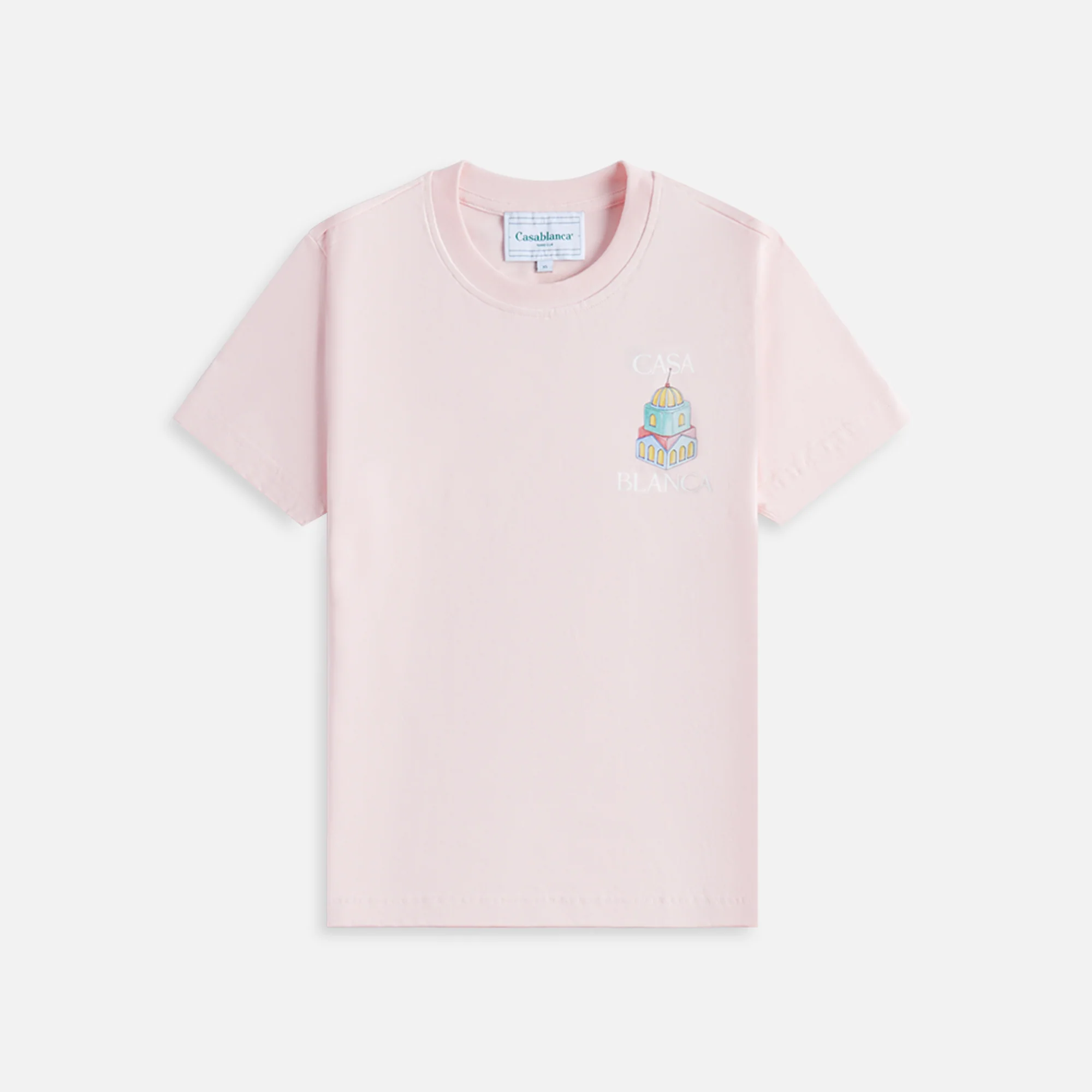 Memphis Elements Printed Tee -Pink