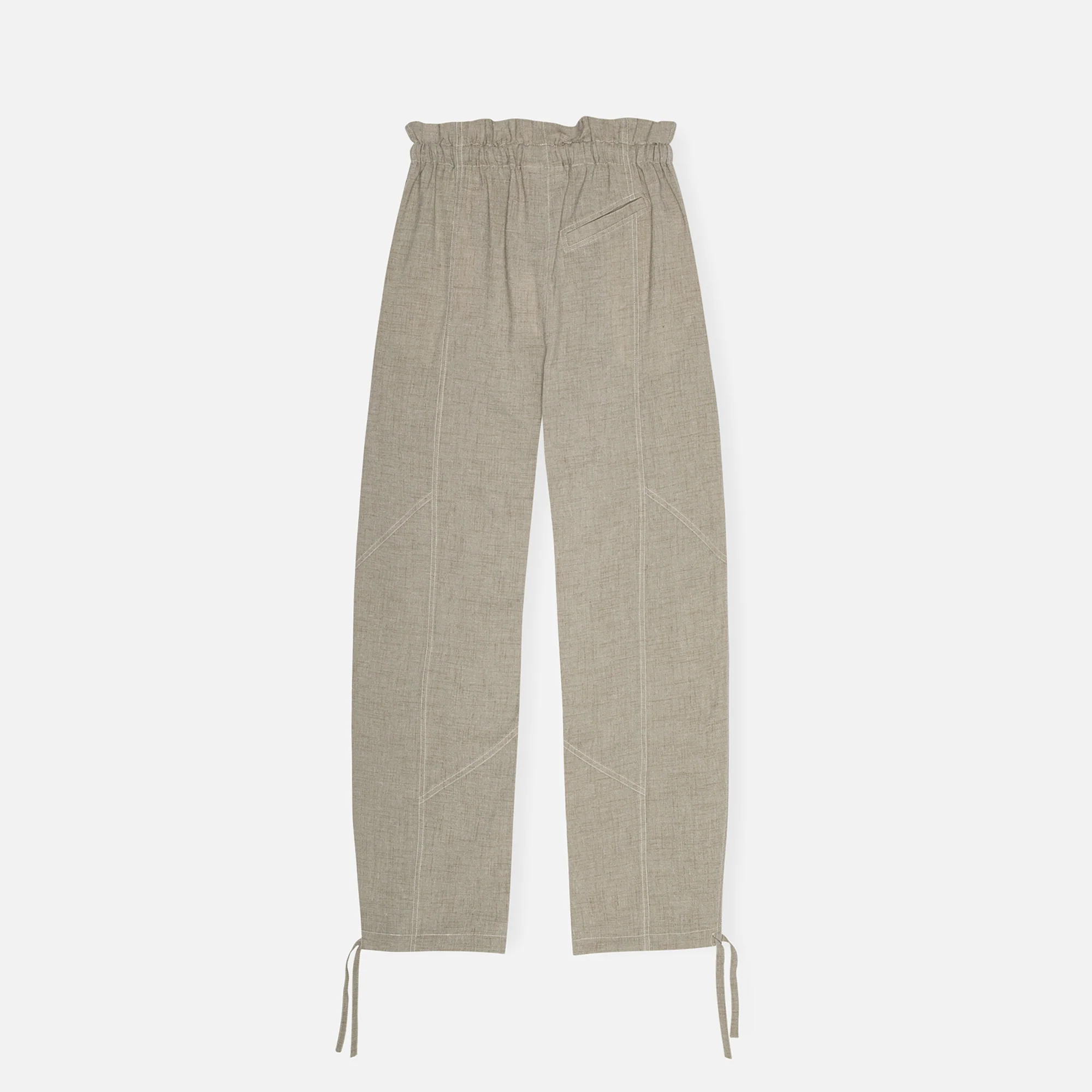 Light Melange Suiting Pant