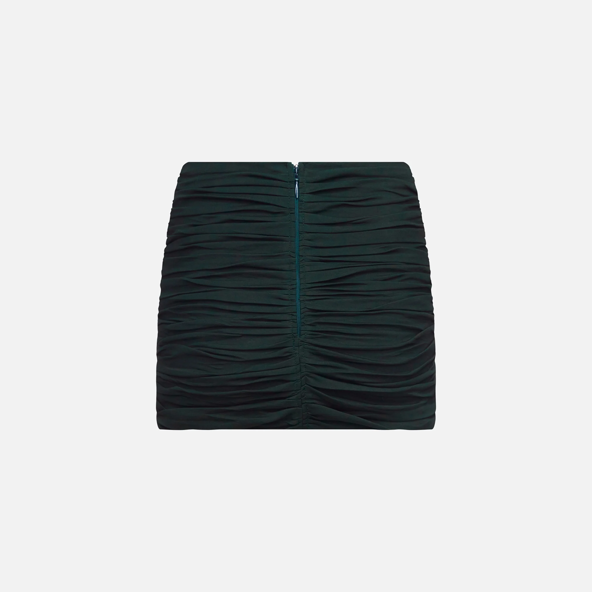 Heart Rouched Mini Skirt