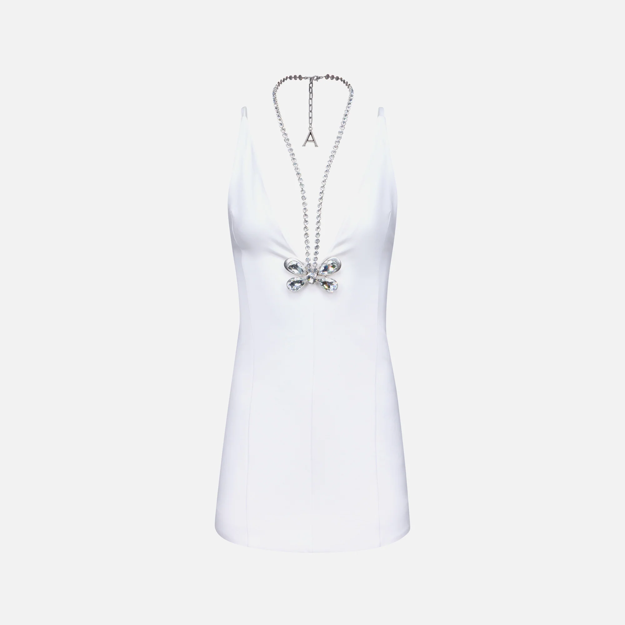 Crystal Butterfly Mini Dress