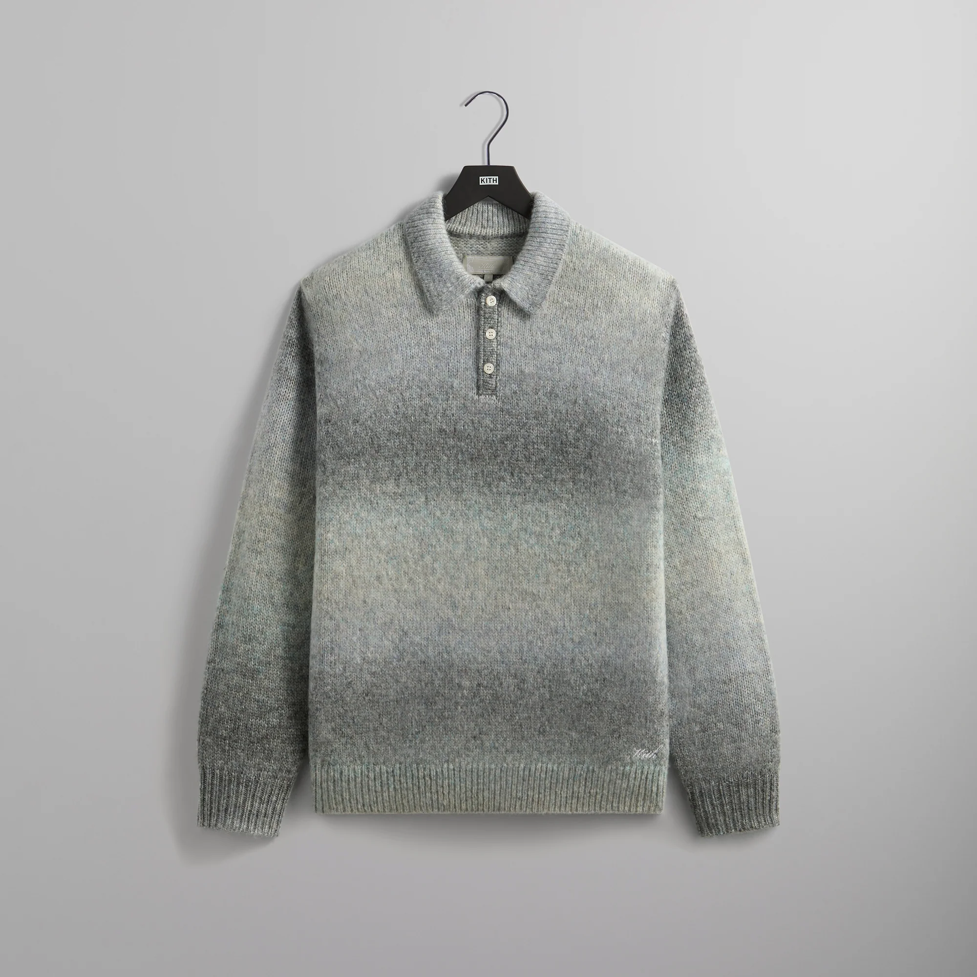 Kith Gradient Harmon Rugby Pullover Sweater