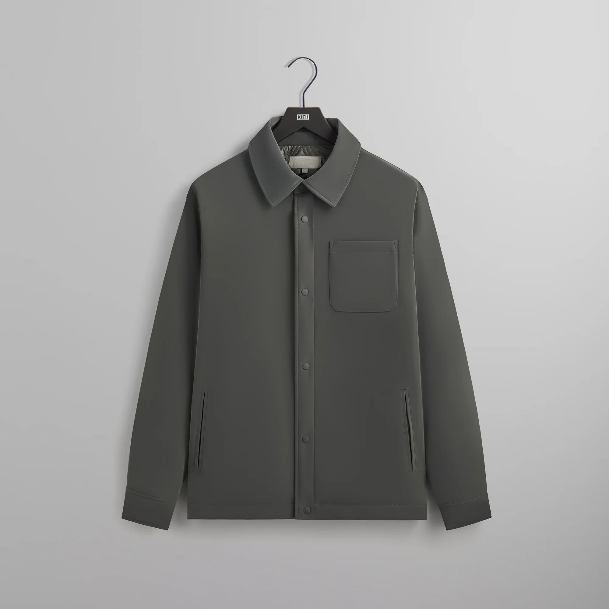 Kith Sueded Tech Brixton Puffed Shirt Jacket