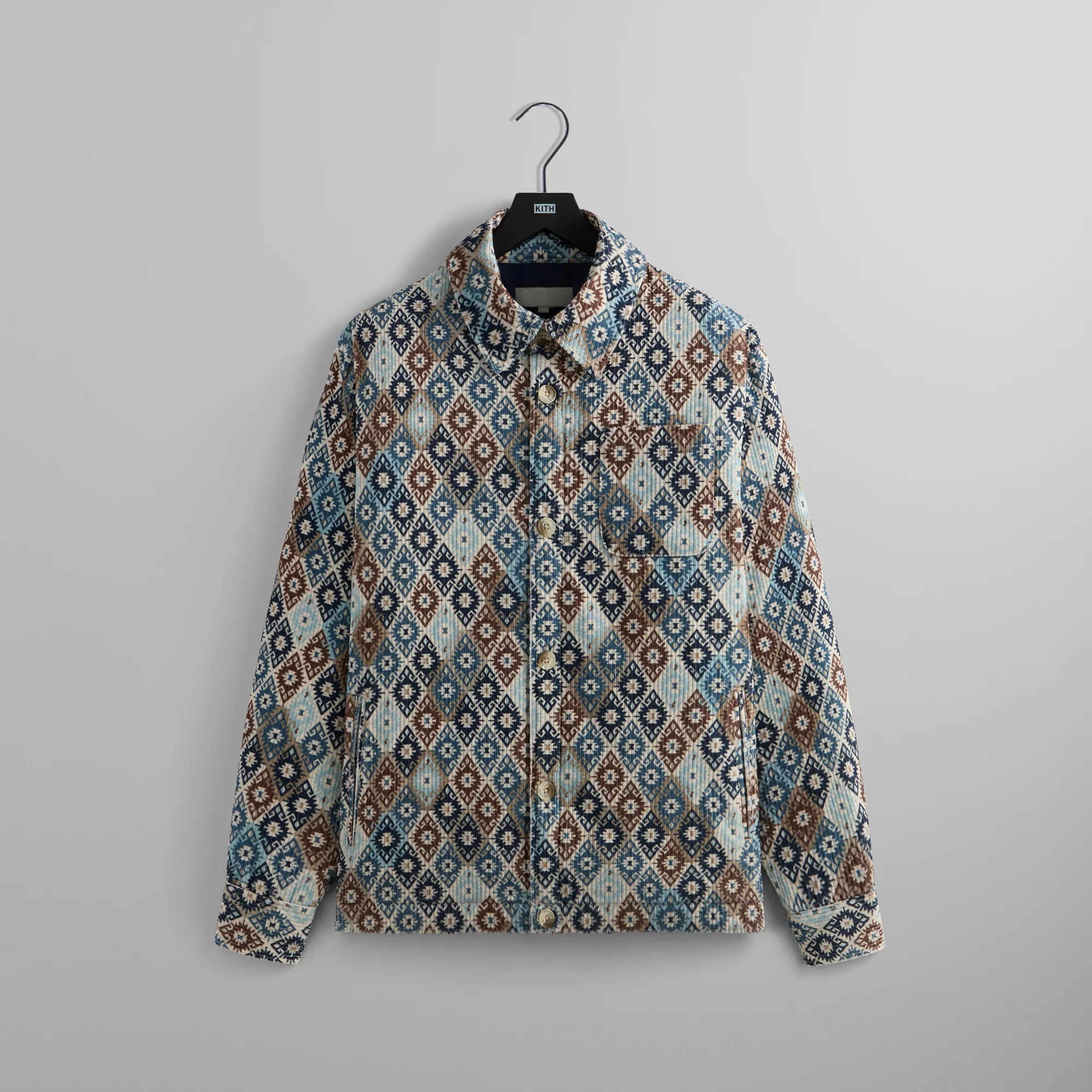 Kith Kilim Mosaic Brixton Puffed Shirt Jacket