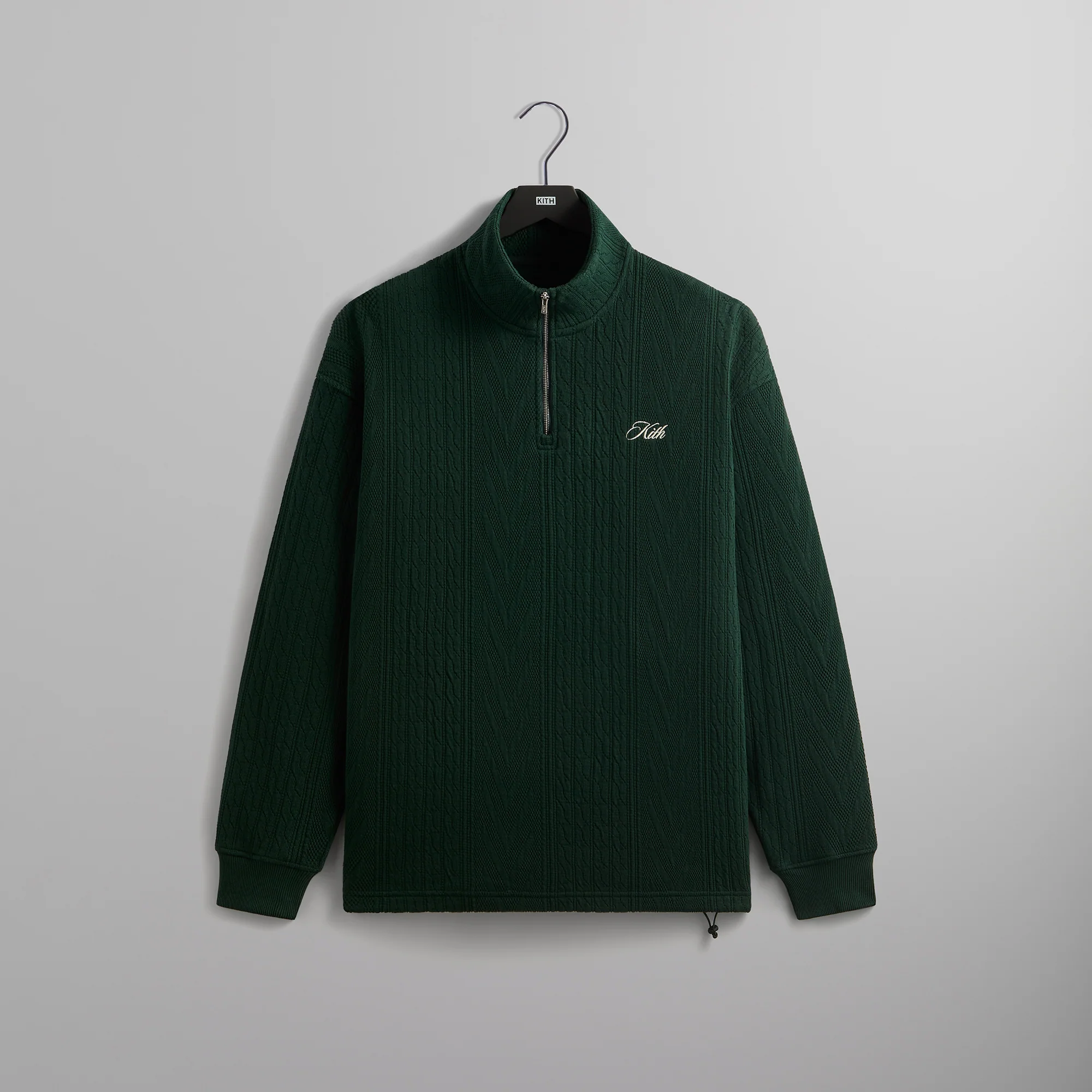 Kith Cable Fleece Quarter Zip