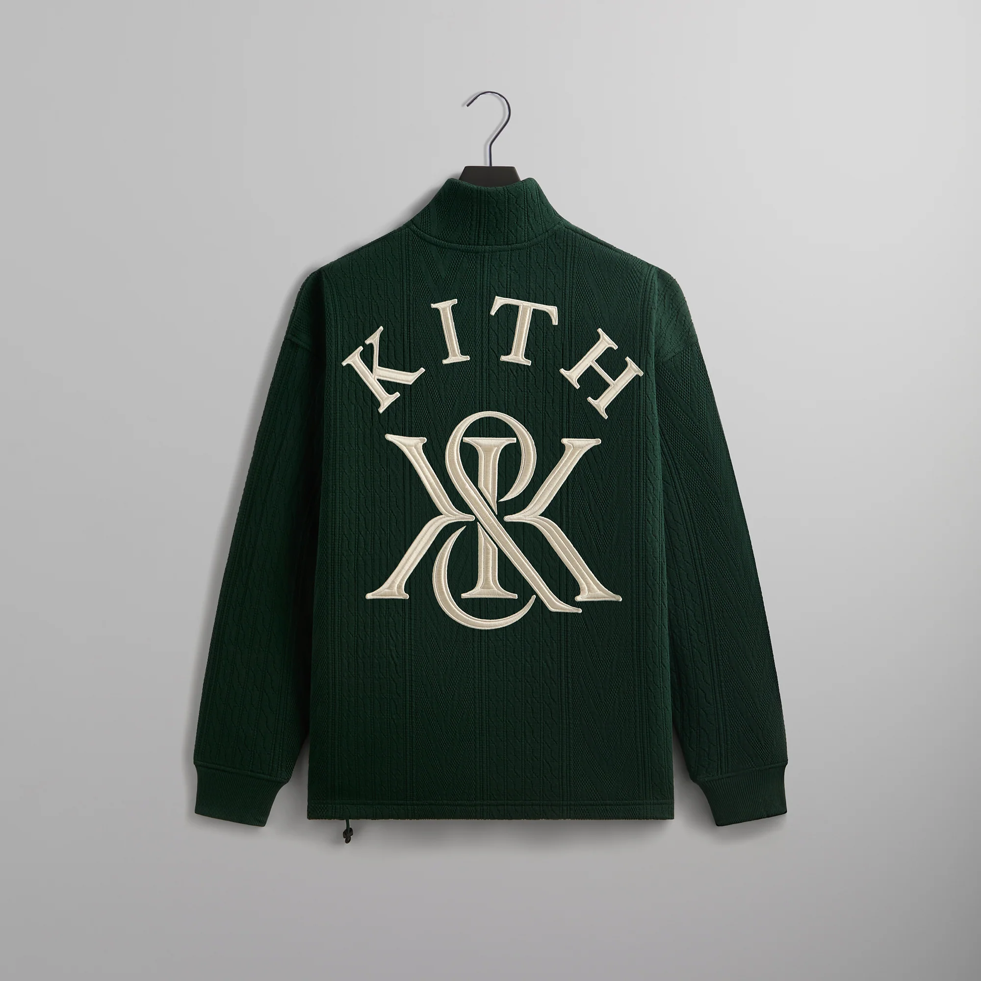 Kith Cable Fleece Quarter Zip