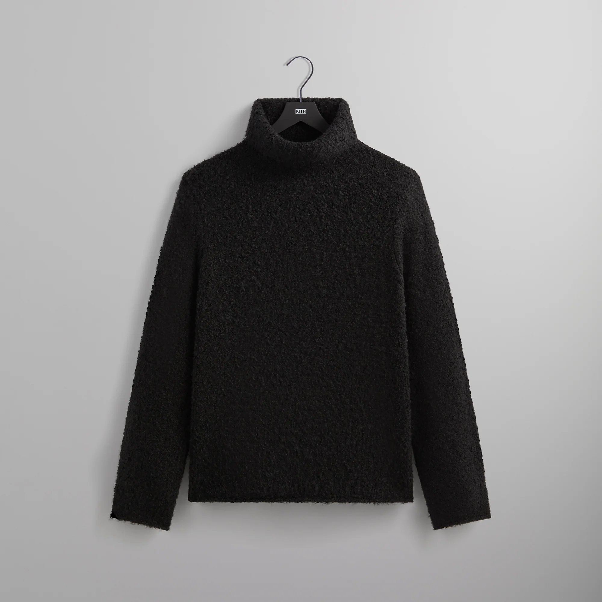 &Kin Speckled Boucle Walker Turtleneck