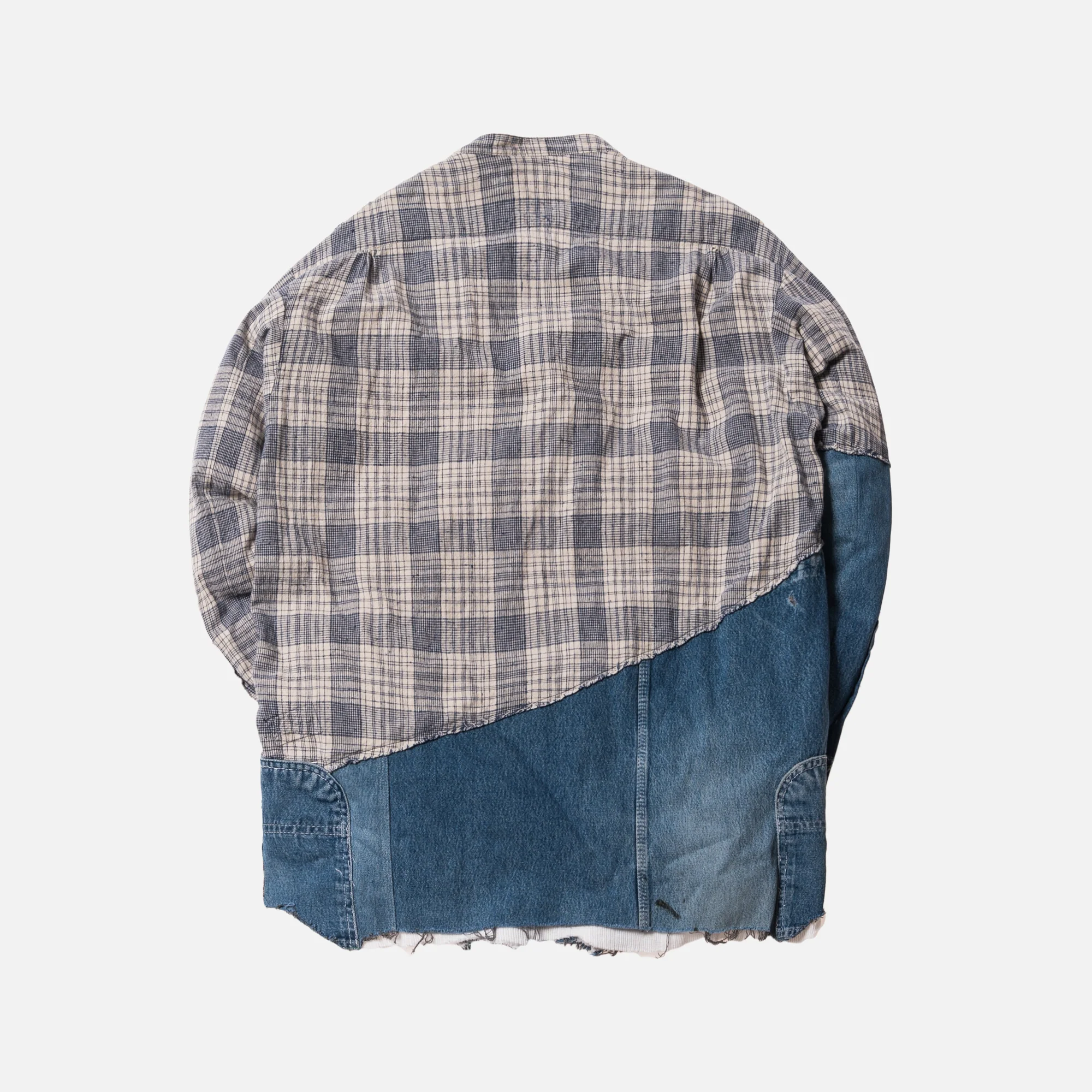 50/50 Ivory Homespun Vintage Denim Studio Shirt