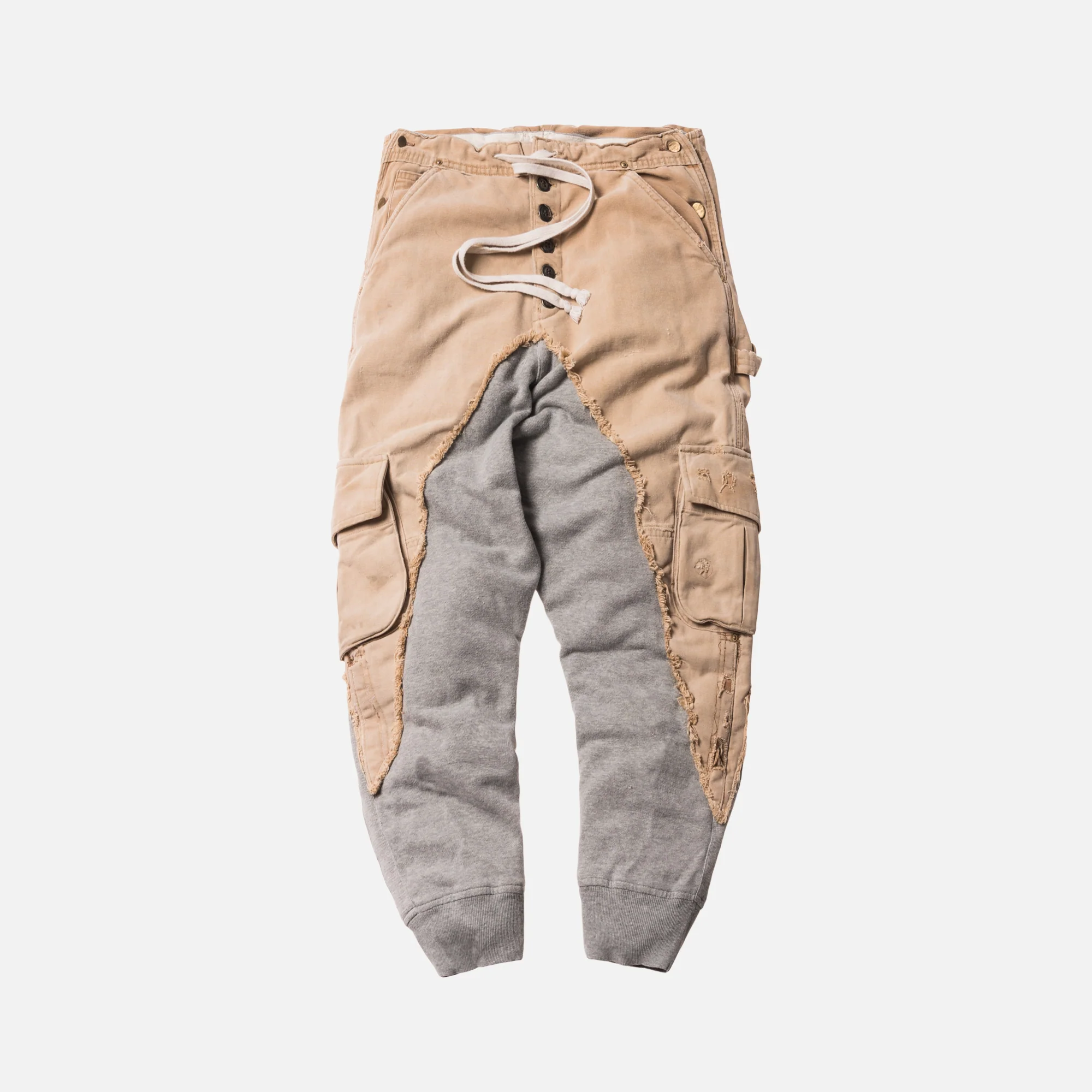Grey Fleece Drop Lounge Pant