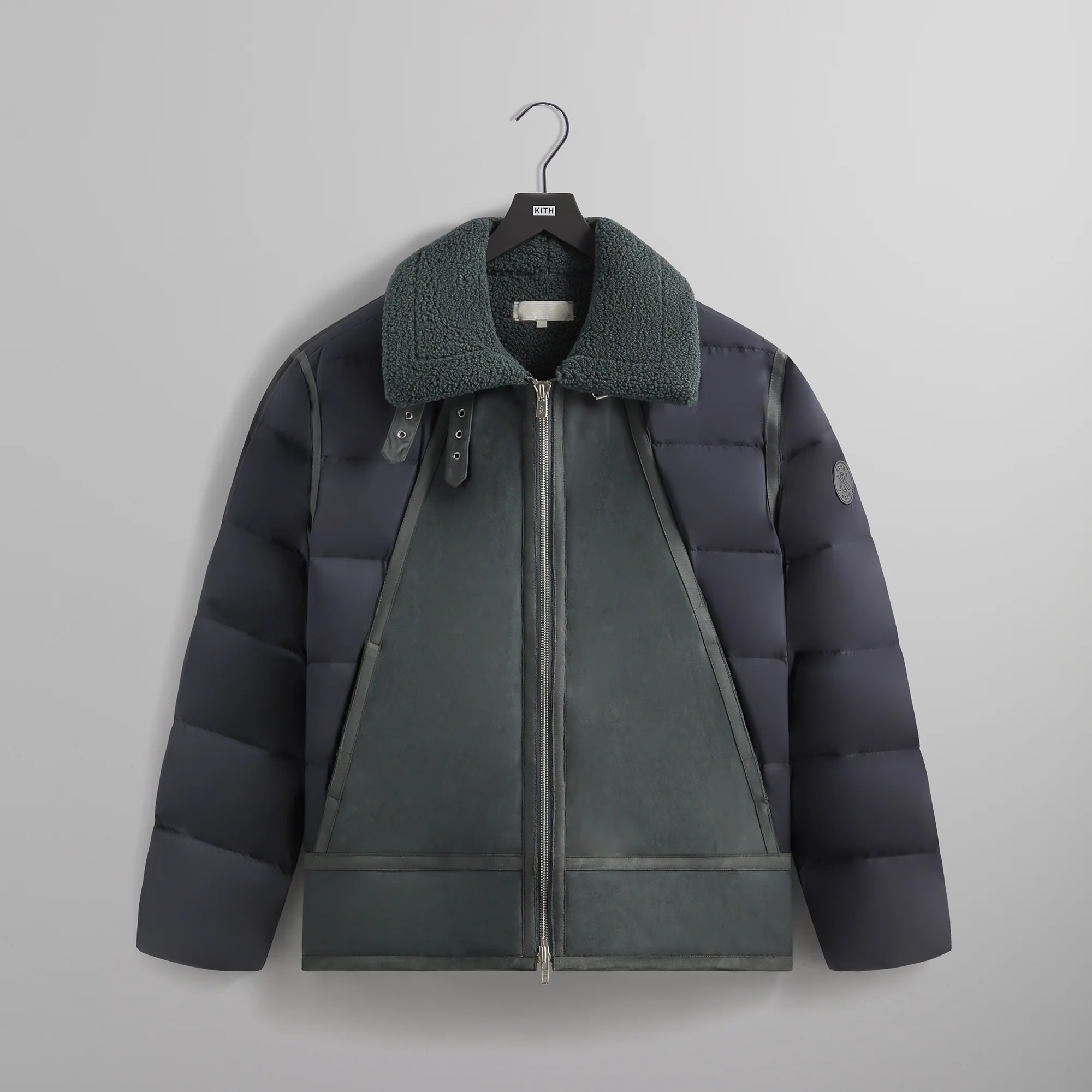 Kith Arden Bonded Microsuede Combo Jacket