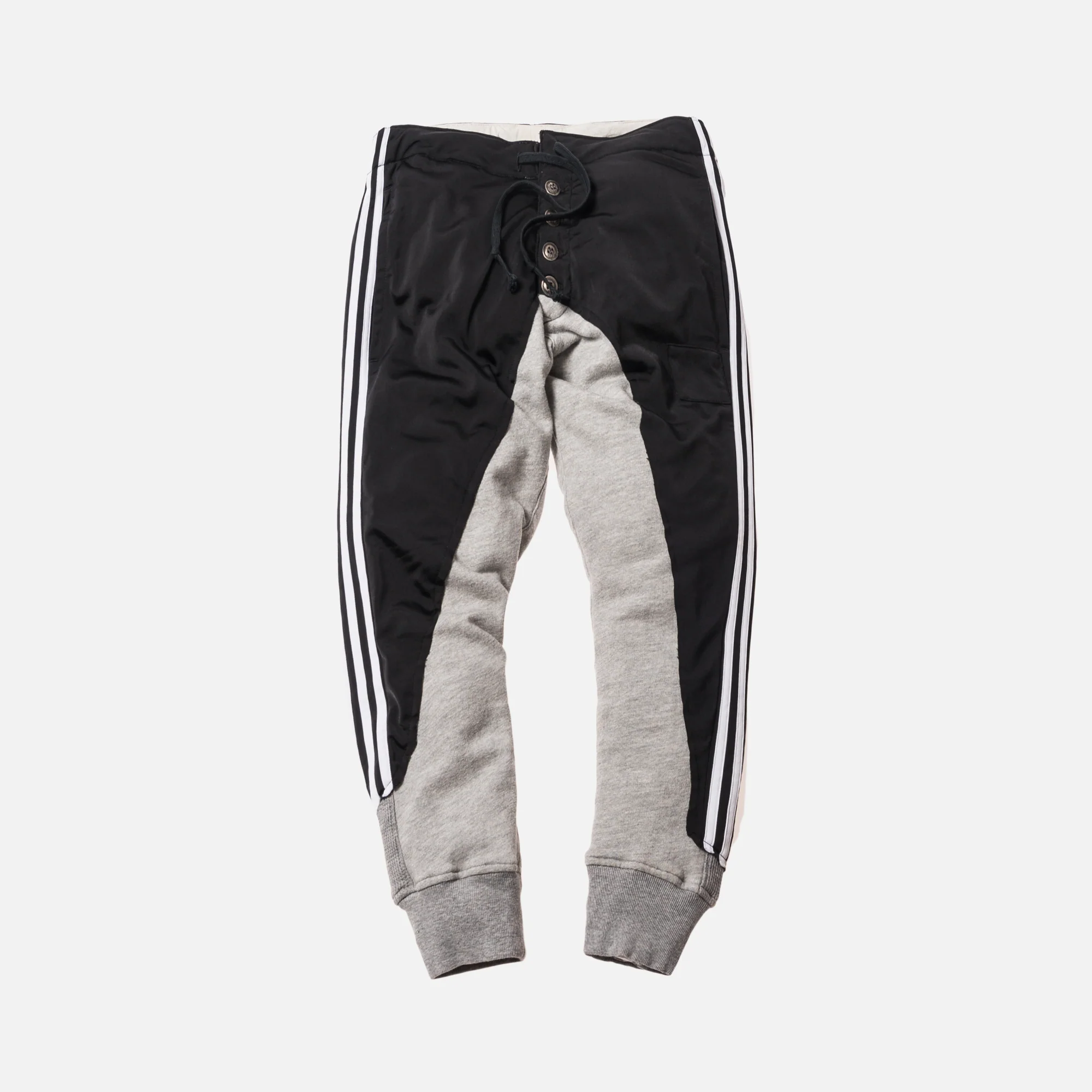 Black Track Fleece Slim Lounge Pant