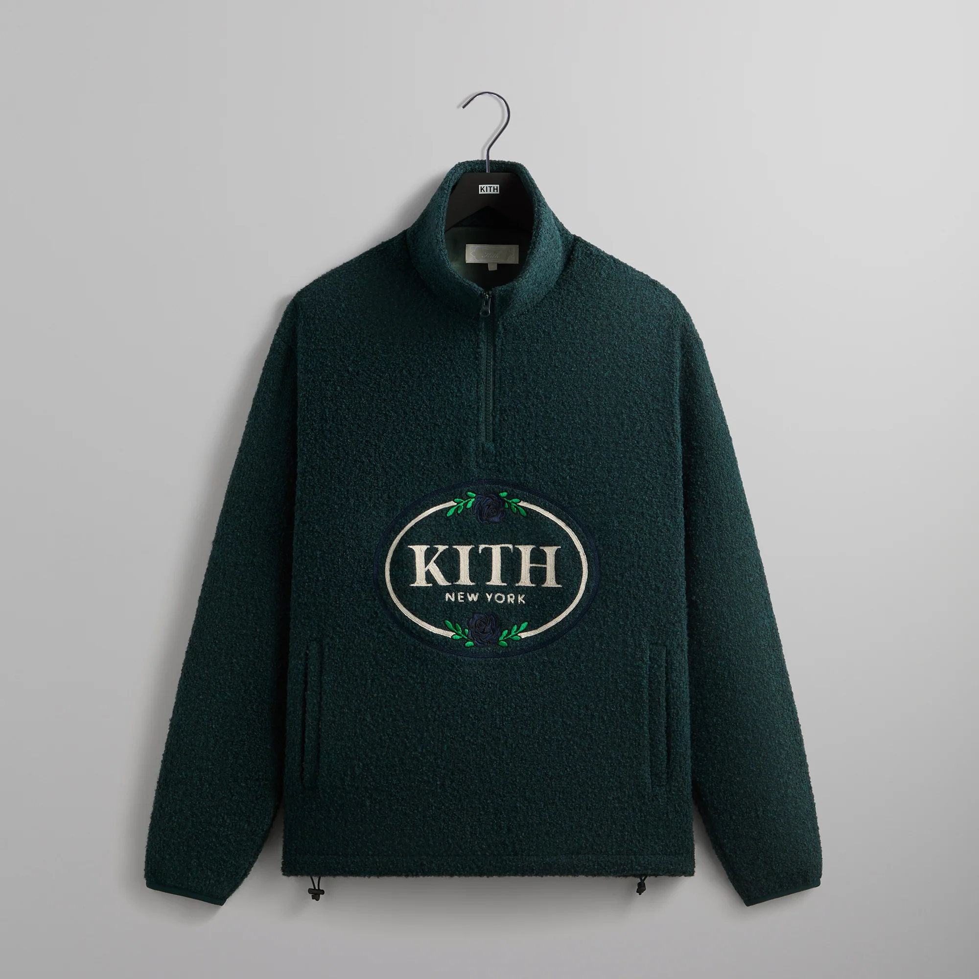 Kith Tweed Eric Quarter Zip Pullover