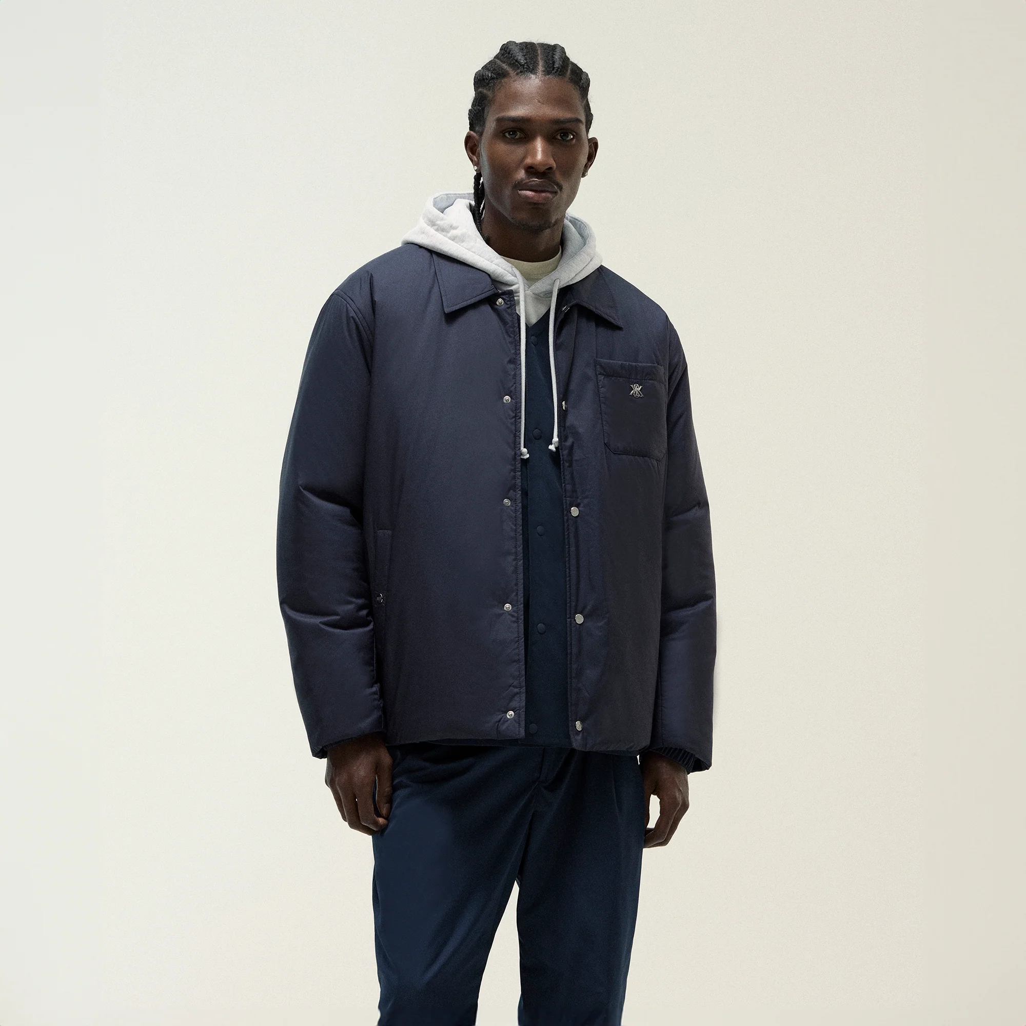 Kith Puffed Nylon Reed Shirt Jacket