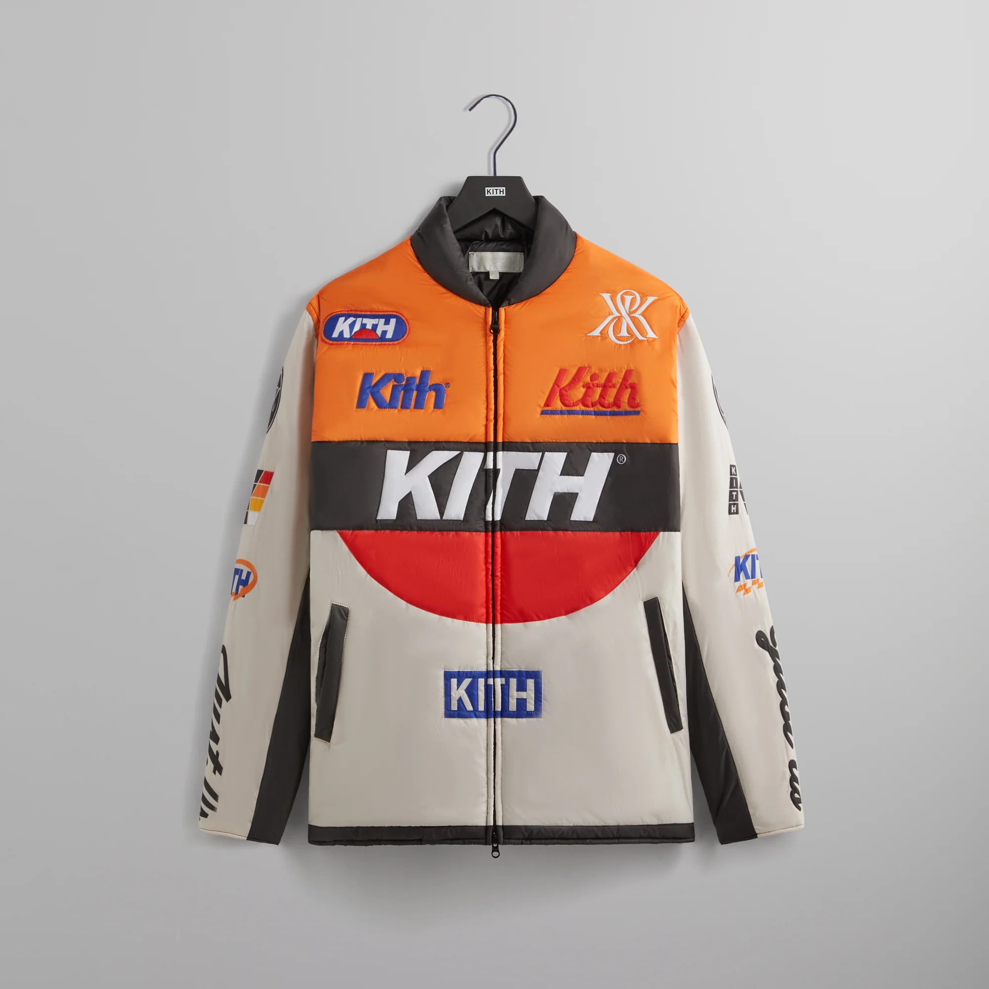Kith Full Zip Brixton Puffed Shirt Jacket