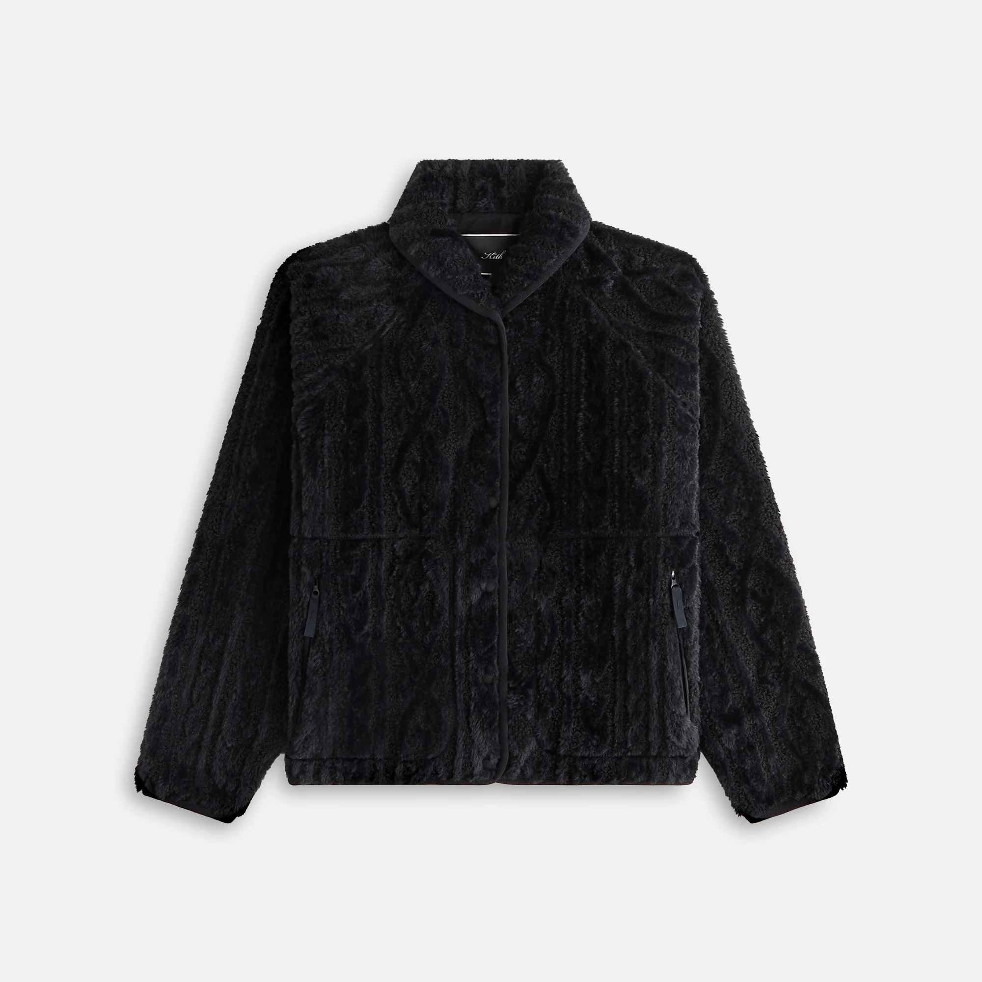Kith Women Grayson Cable Sherpa Jacket