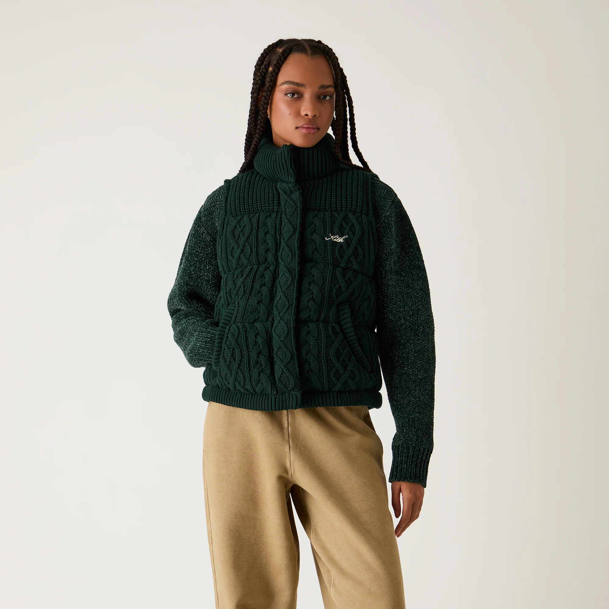 Kith Women Parker Cable Knit Vest